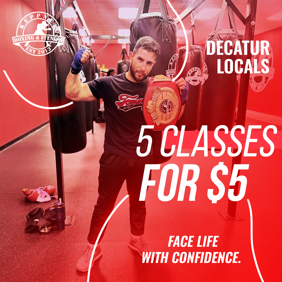 Keppner Boxing & Fitness - Decatur, GA Facebook ad: 5 Classes for $5
