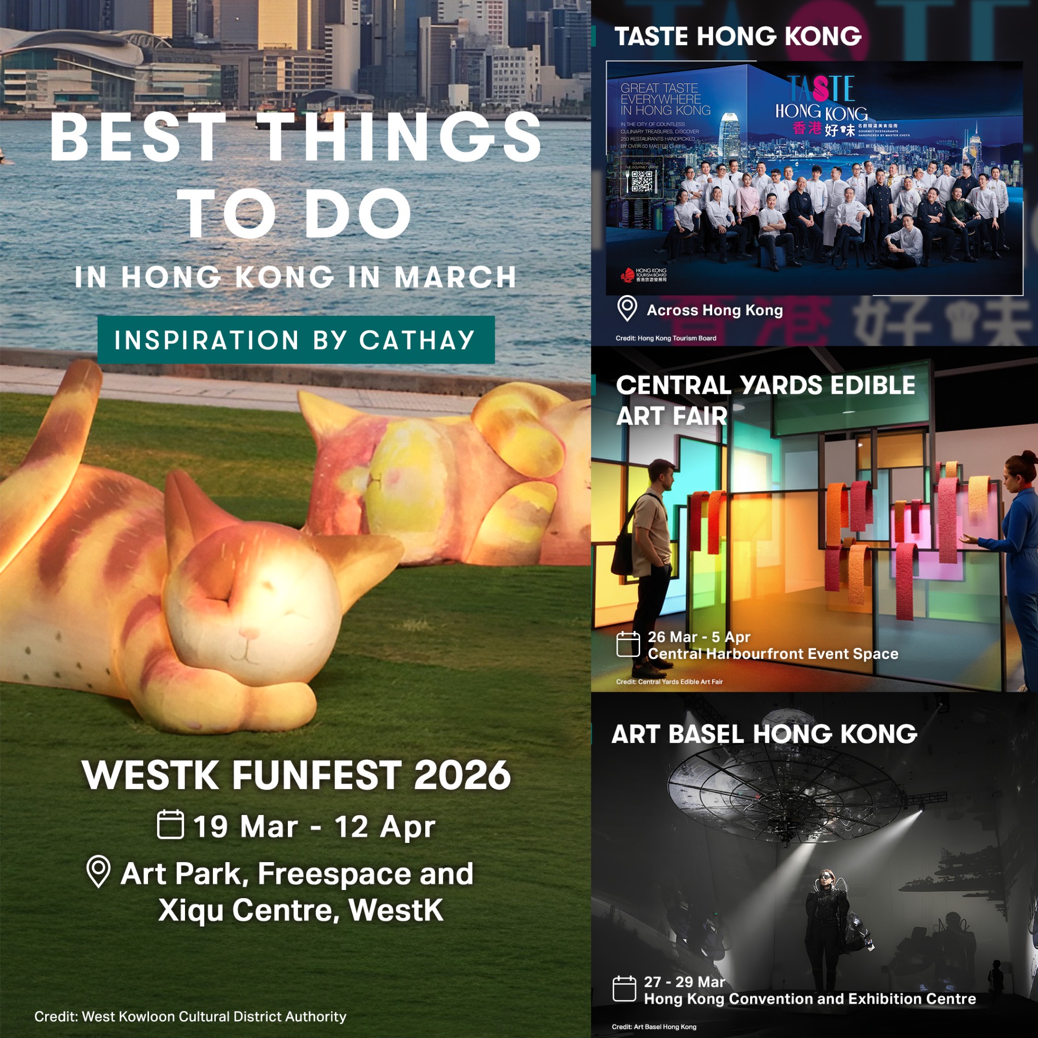 Cathay Pacific Facebook ad
