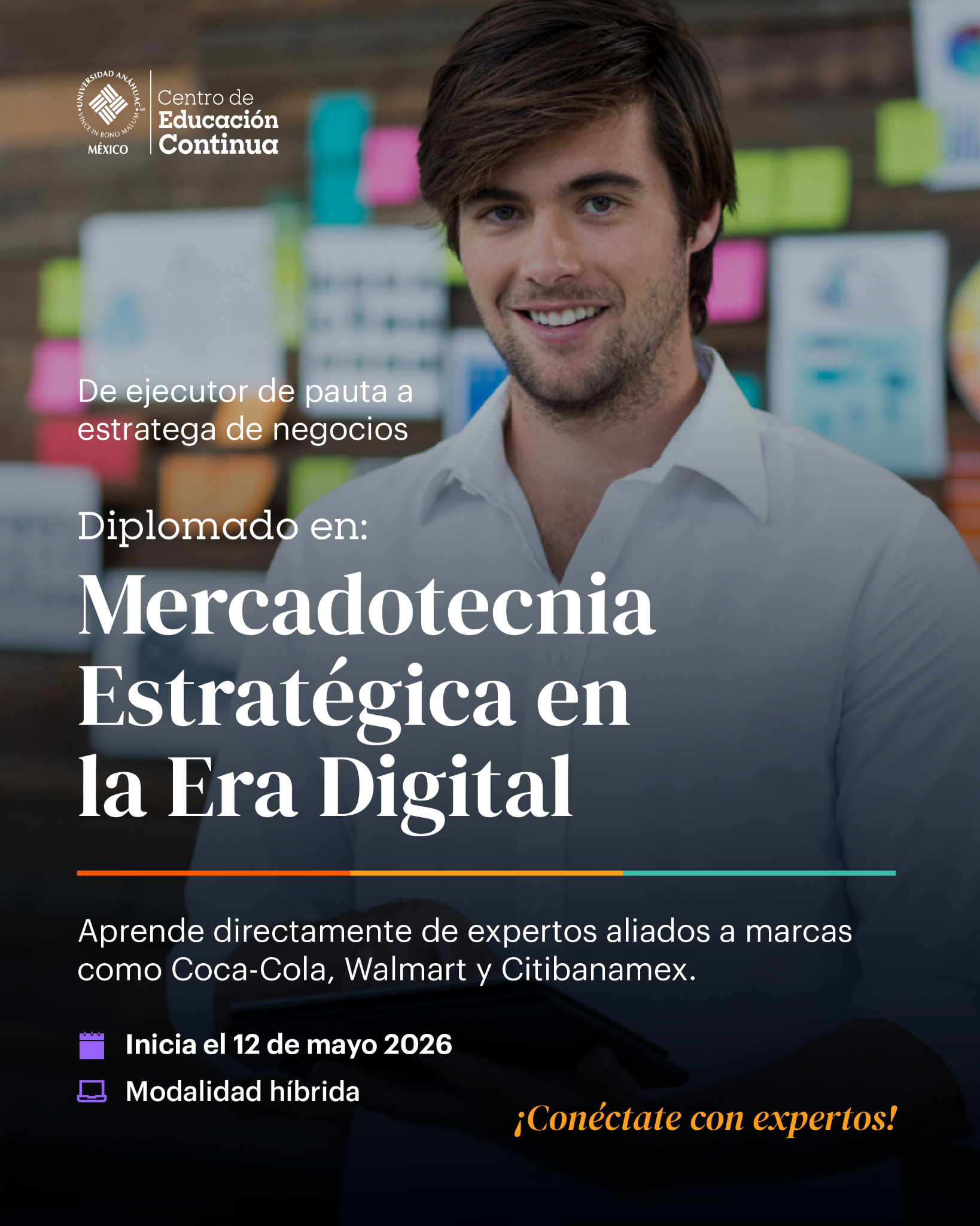 Educación Continua Anáhuac México Facebook ad from Apr 1, 2026