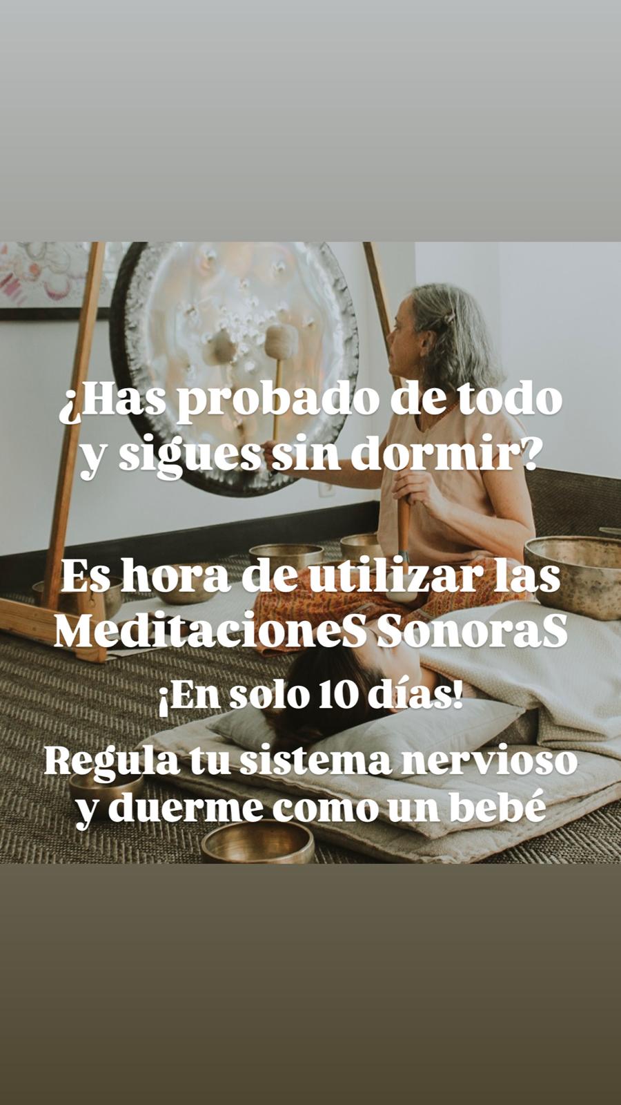 SonoraS HouSe Facebook ad: No puedes dormir? Prueba el Sonido Medicina.