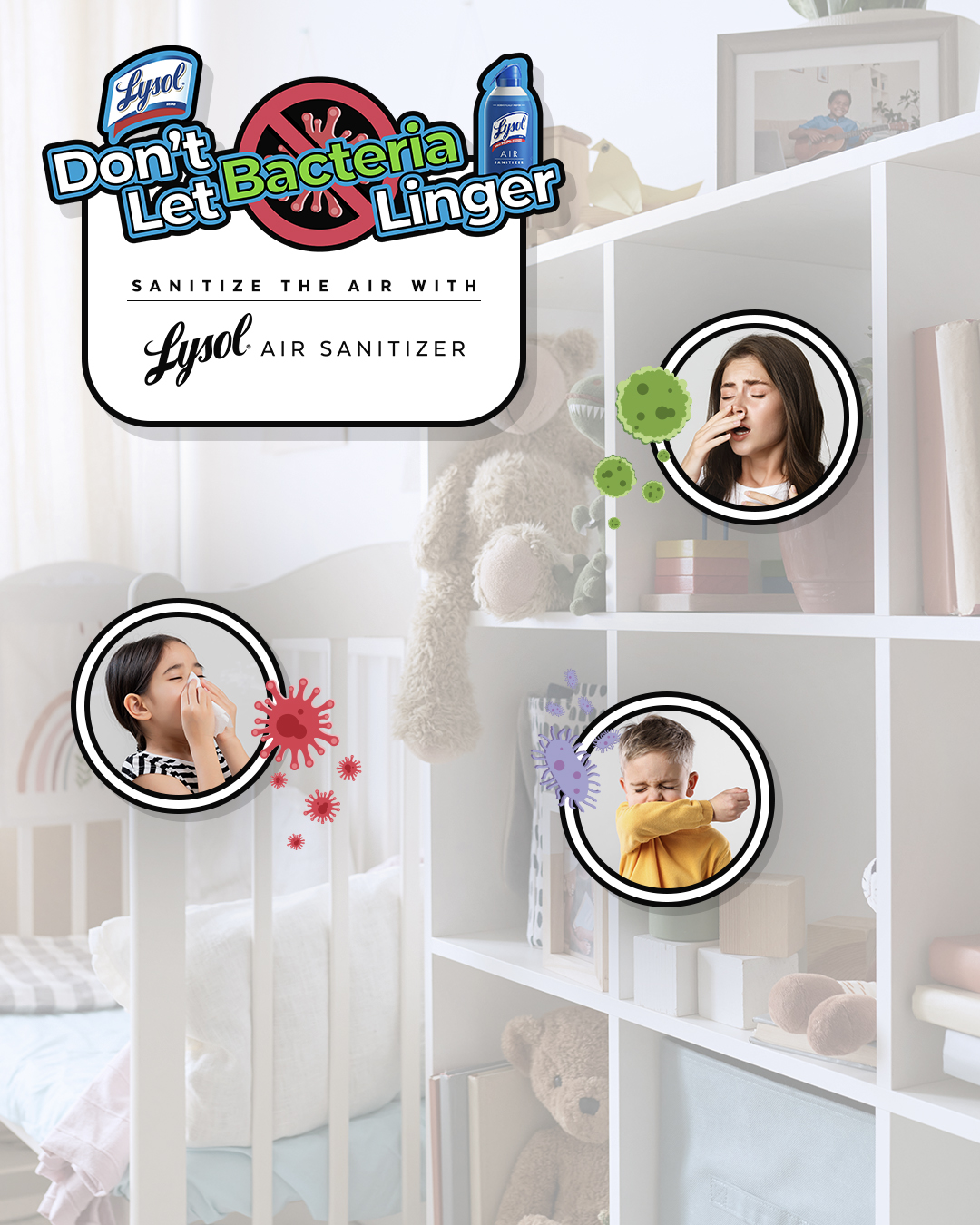 Lysol US Facebook ad