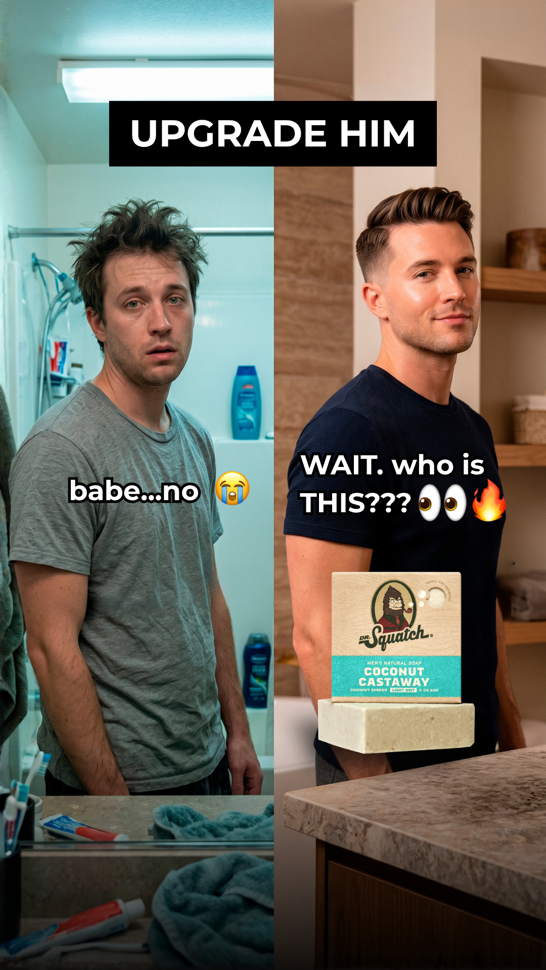 Dr. Squatch Facebook ad