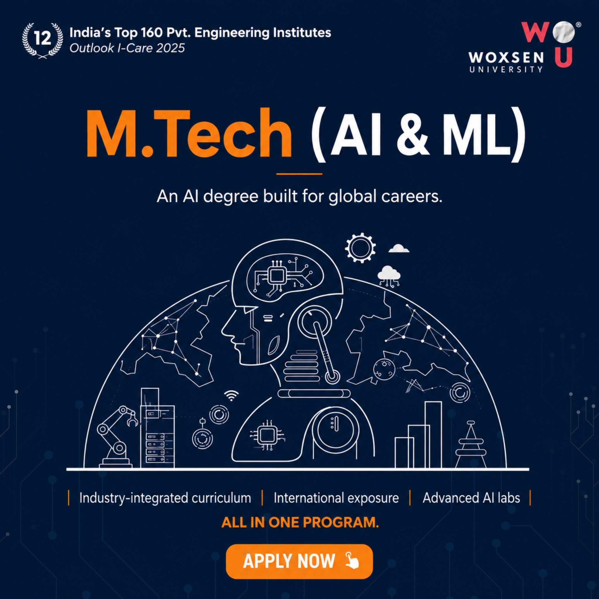 Woxsen University Facebook ad