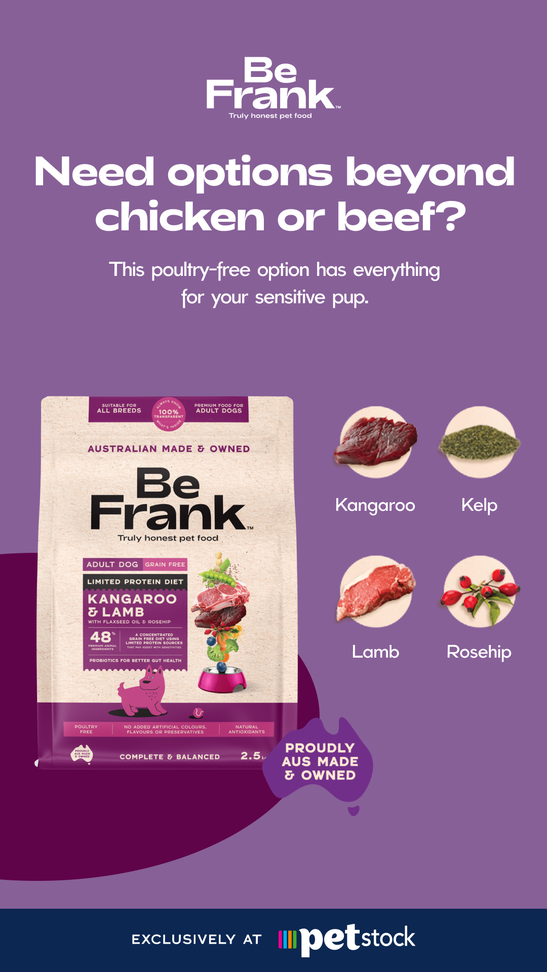 Be Frank Facebook ad