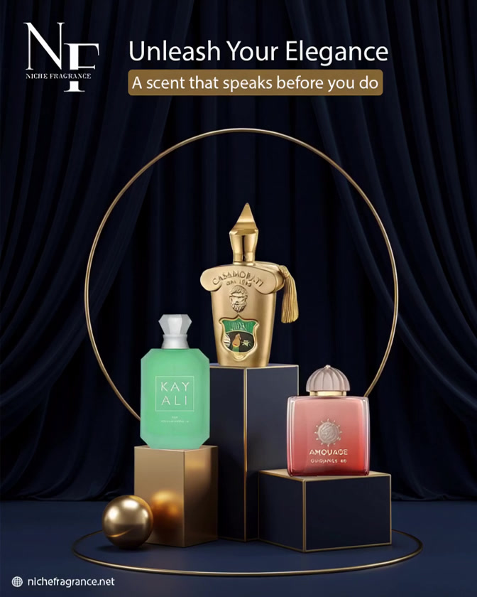 NICHE Fragrance Facebook ad