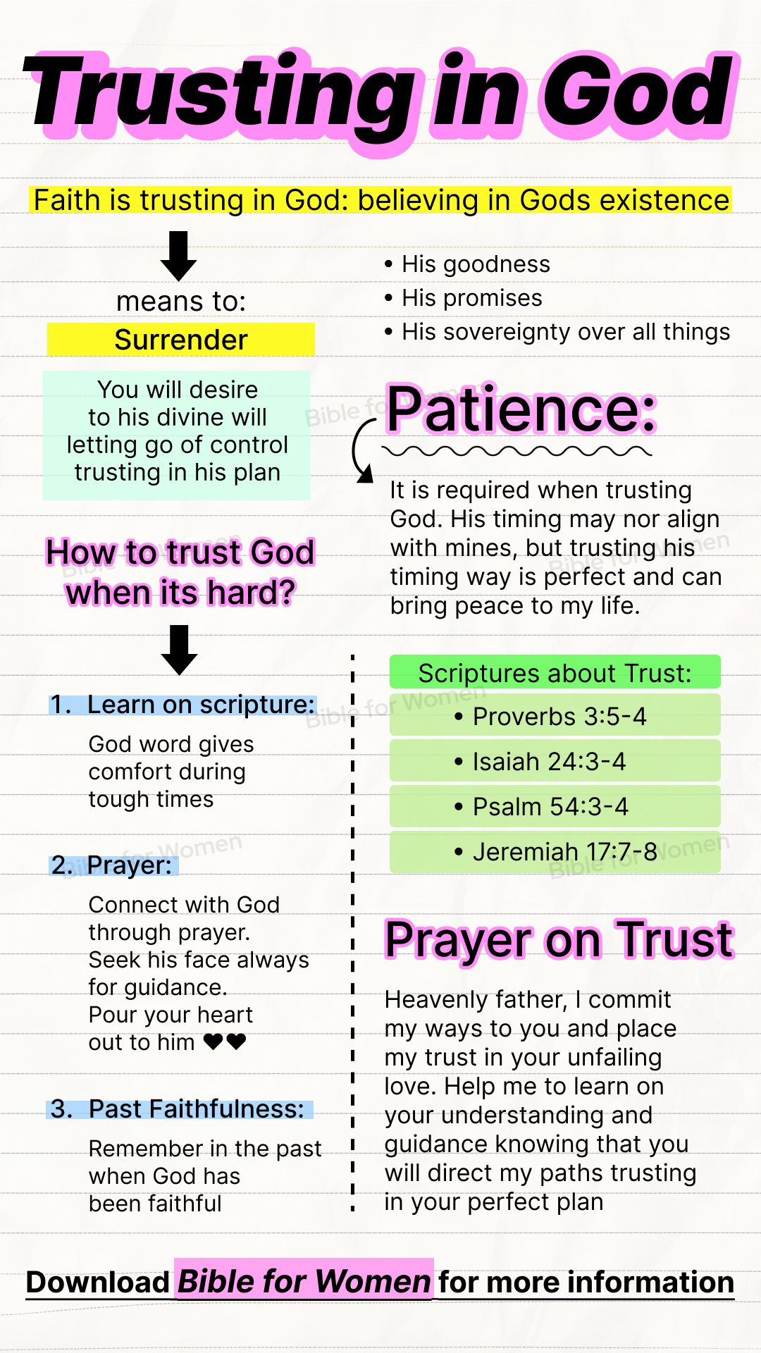 Bible for Women Facebook ad