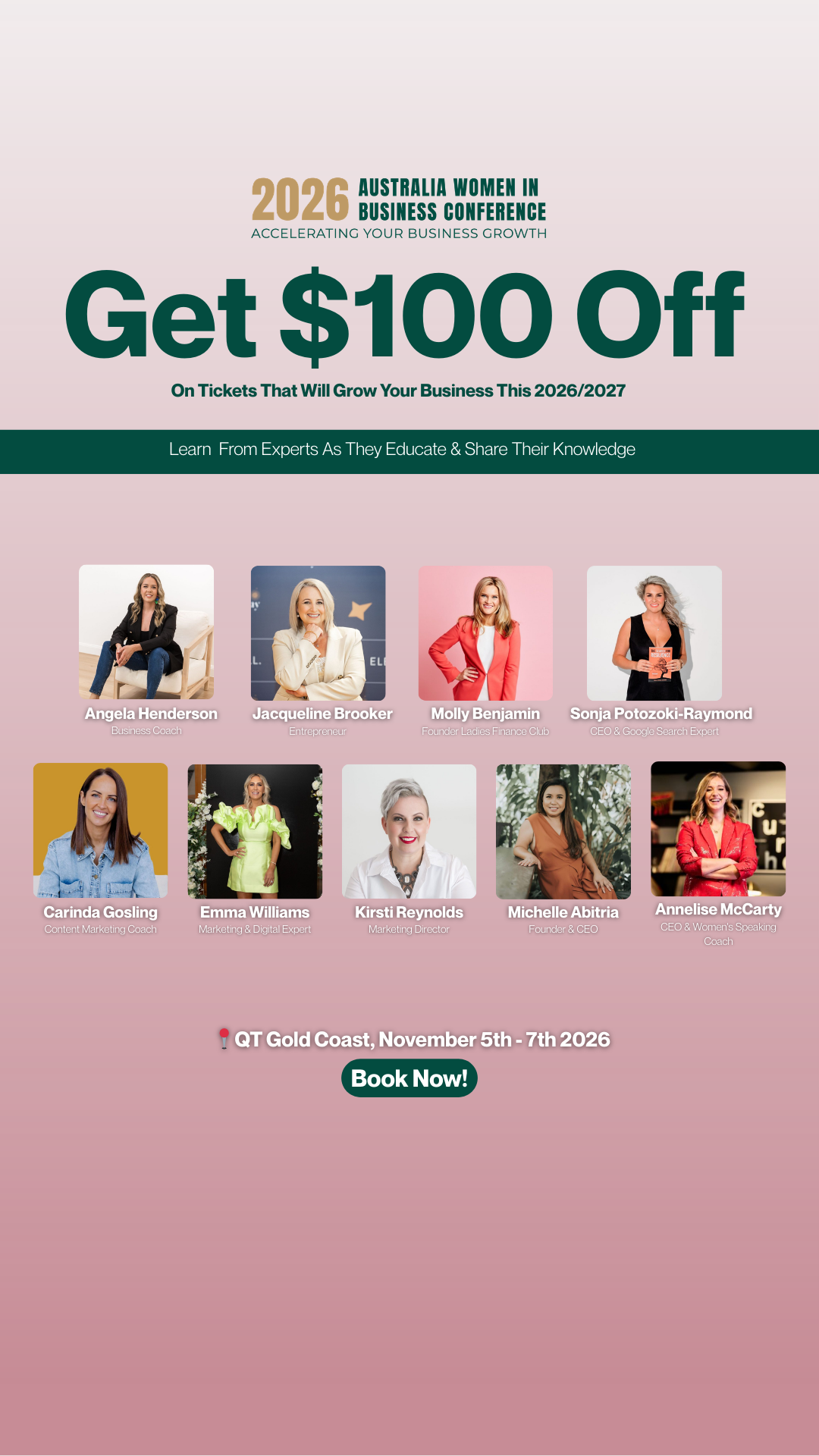 Angela Henderson Facebook ad