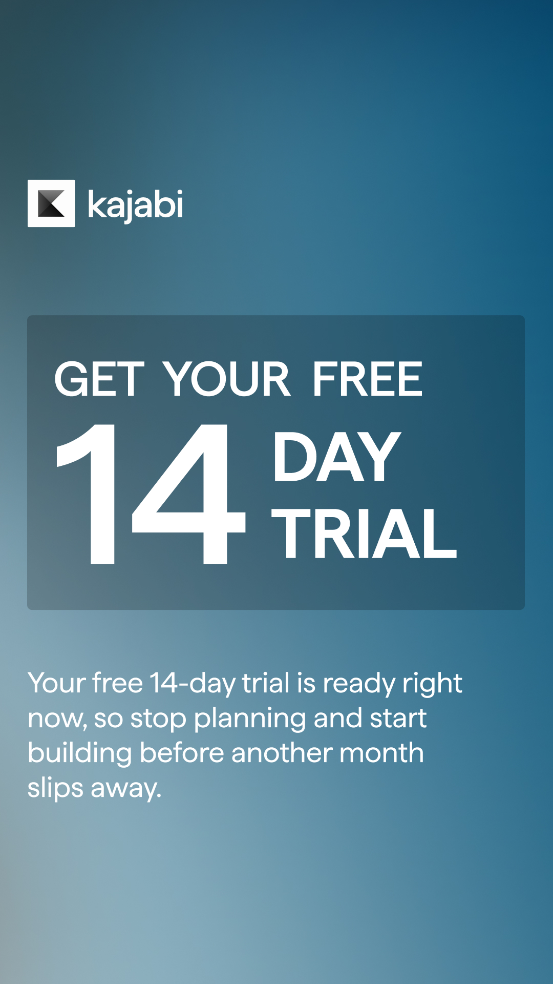 Kajabi Facebook ad