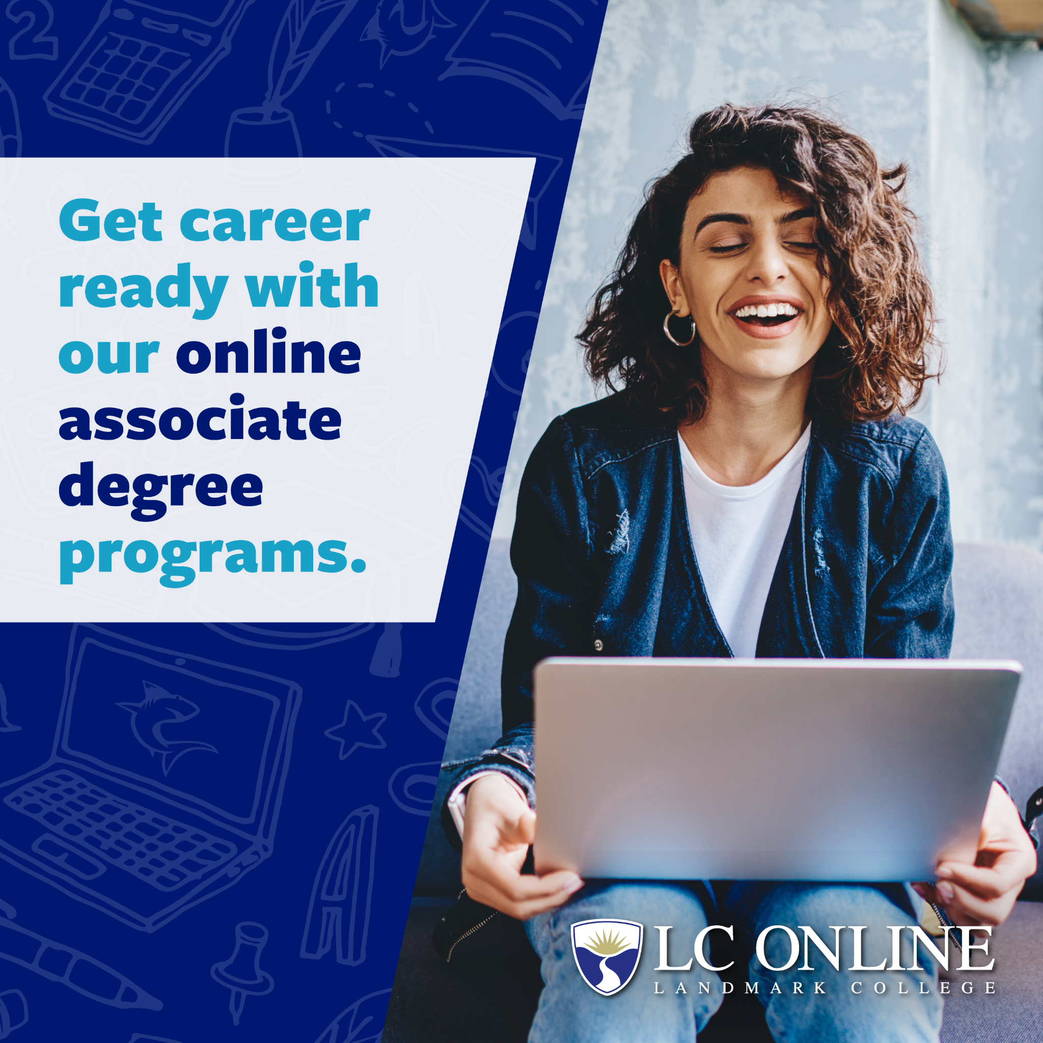 Landmark College Admissions Facebook ad