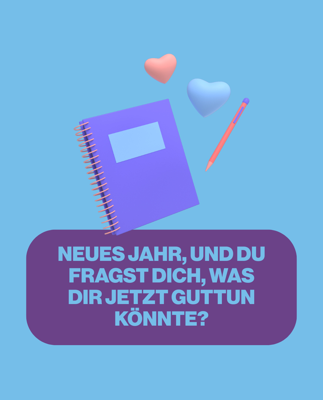 Wie geht's dir? Facebook ad: Wenn du zum Jahresbeginn nicht weisst, was dir…