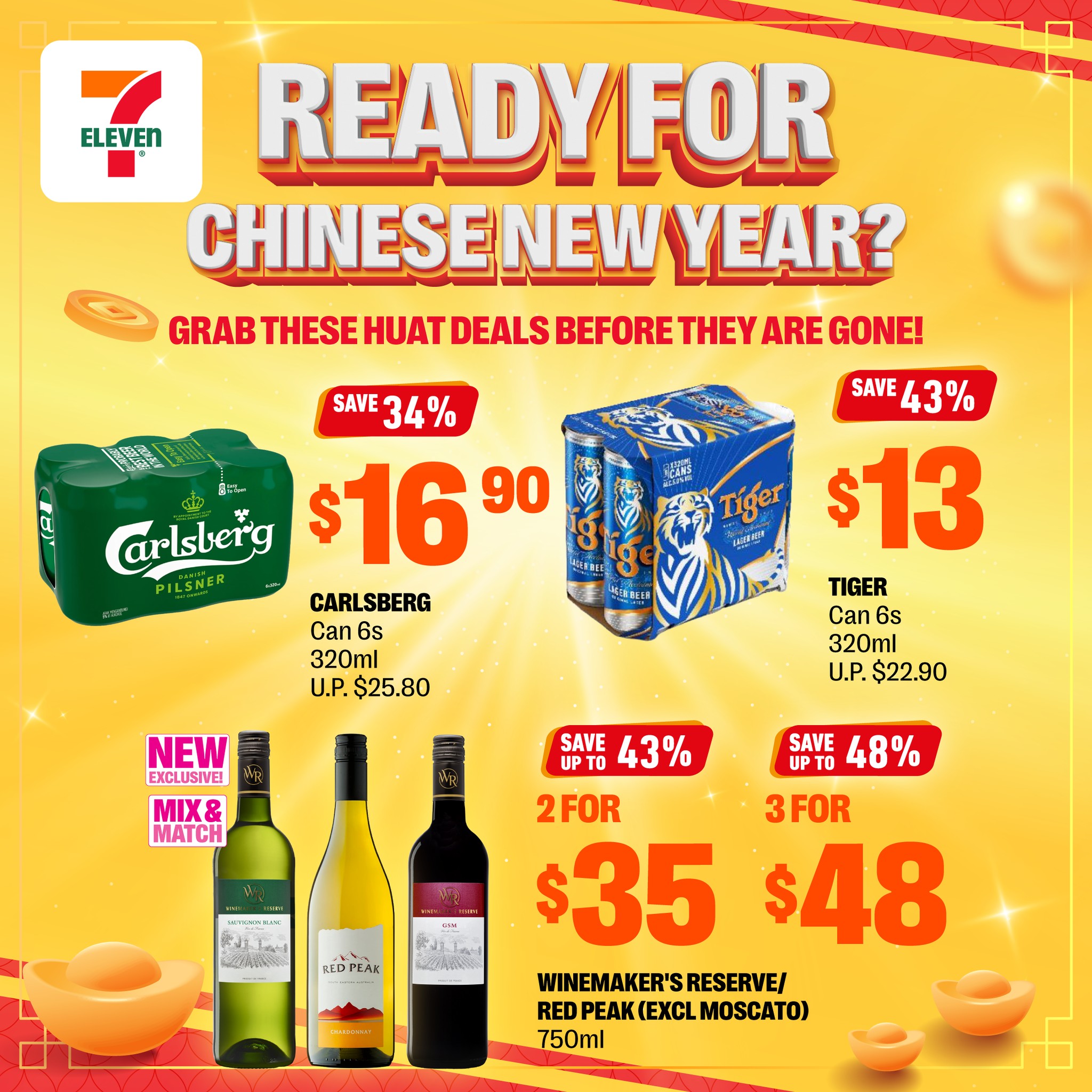 7-Eleven Singapore Facebook ad: Ready for Chinese New Year?