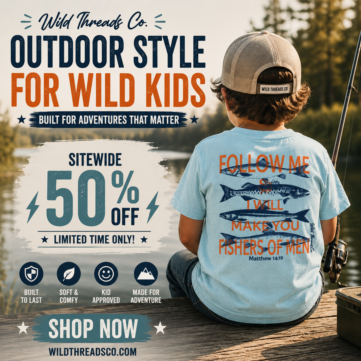 Wild Threads Co Facebook ad