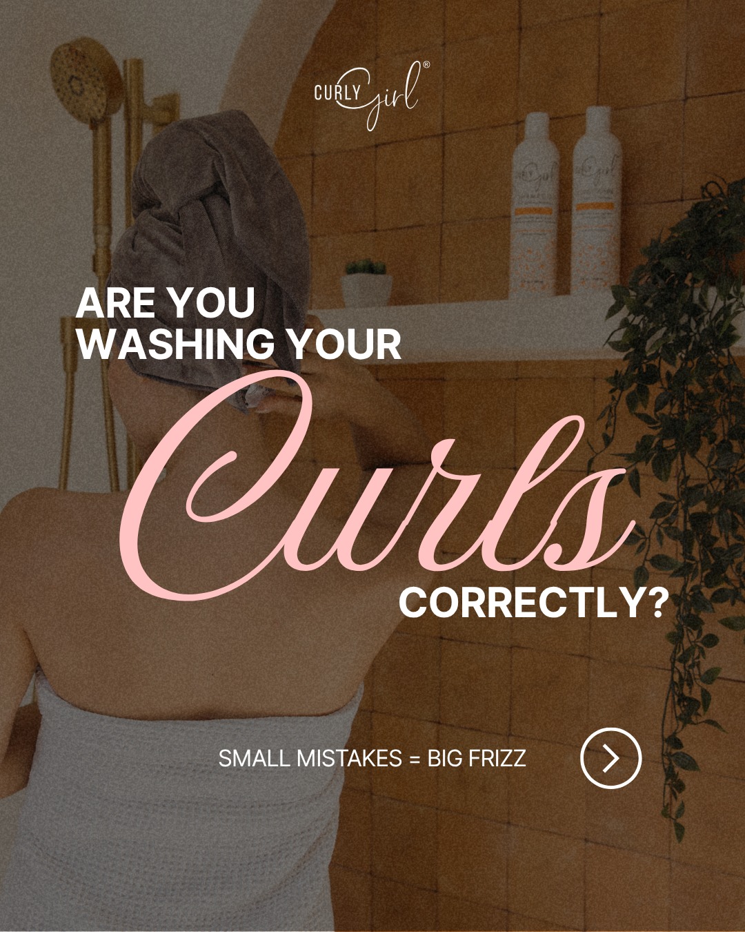 Curly Girl Facebook ad