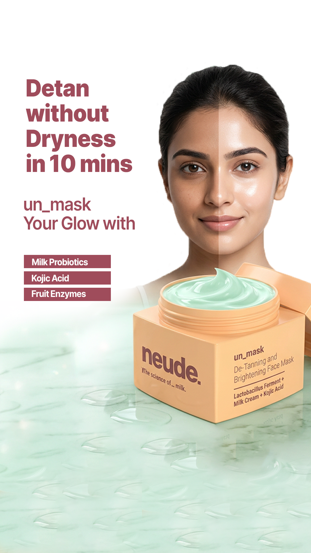 Neude Skin Facebook ad