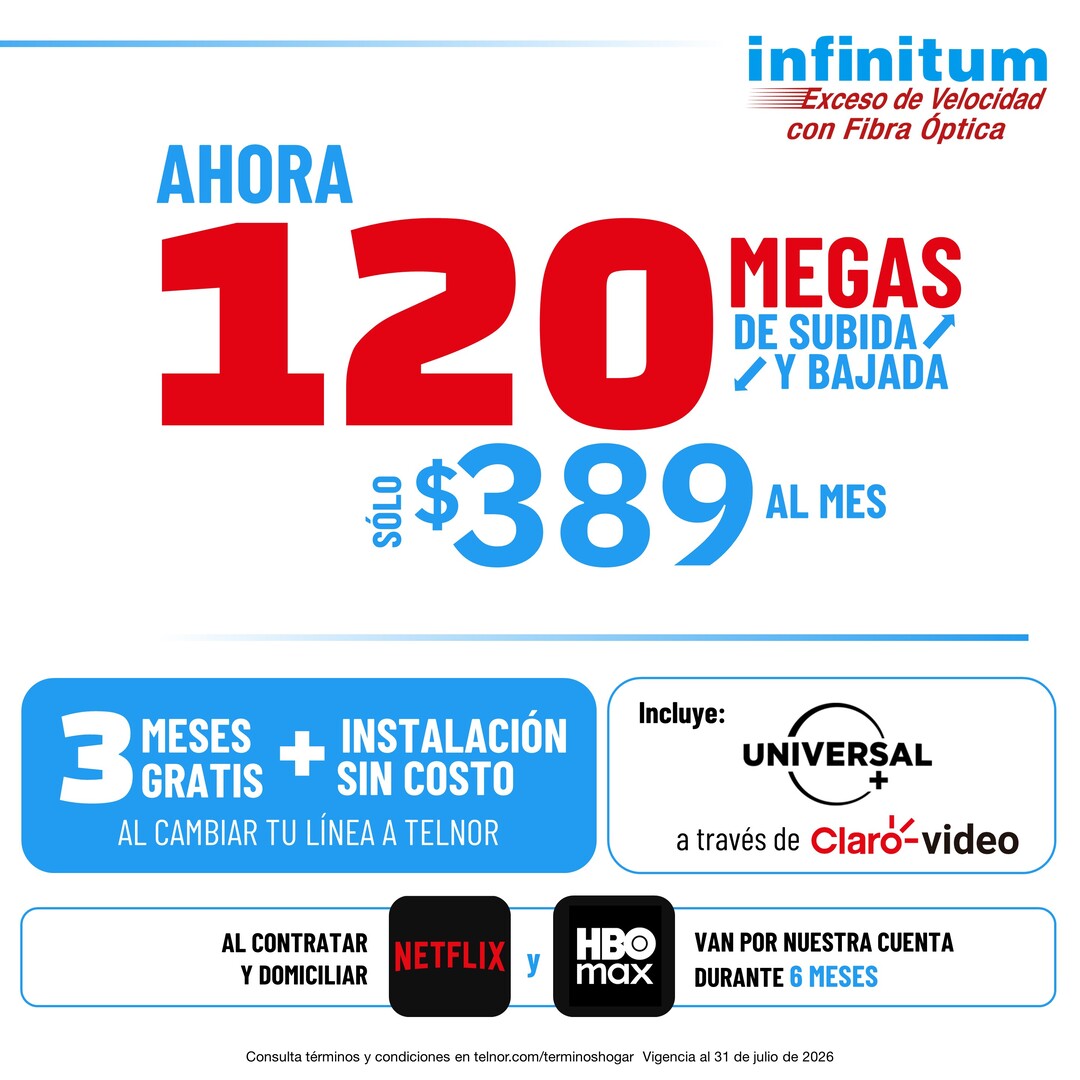 Telnor Facebook ad: ¡Contrátalo ahora!