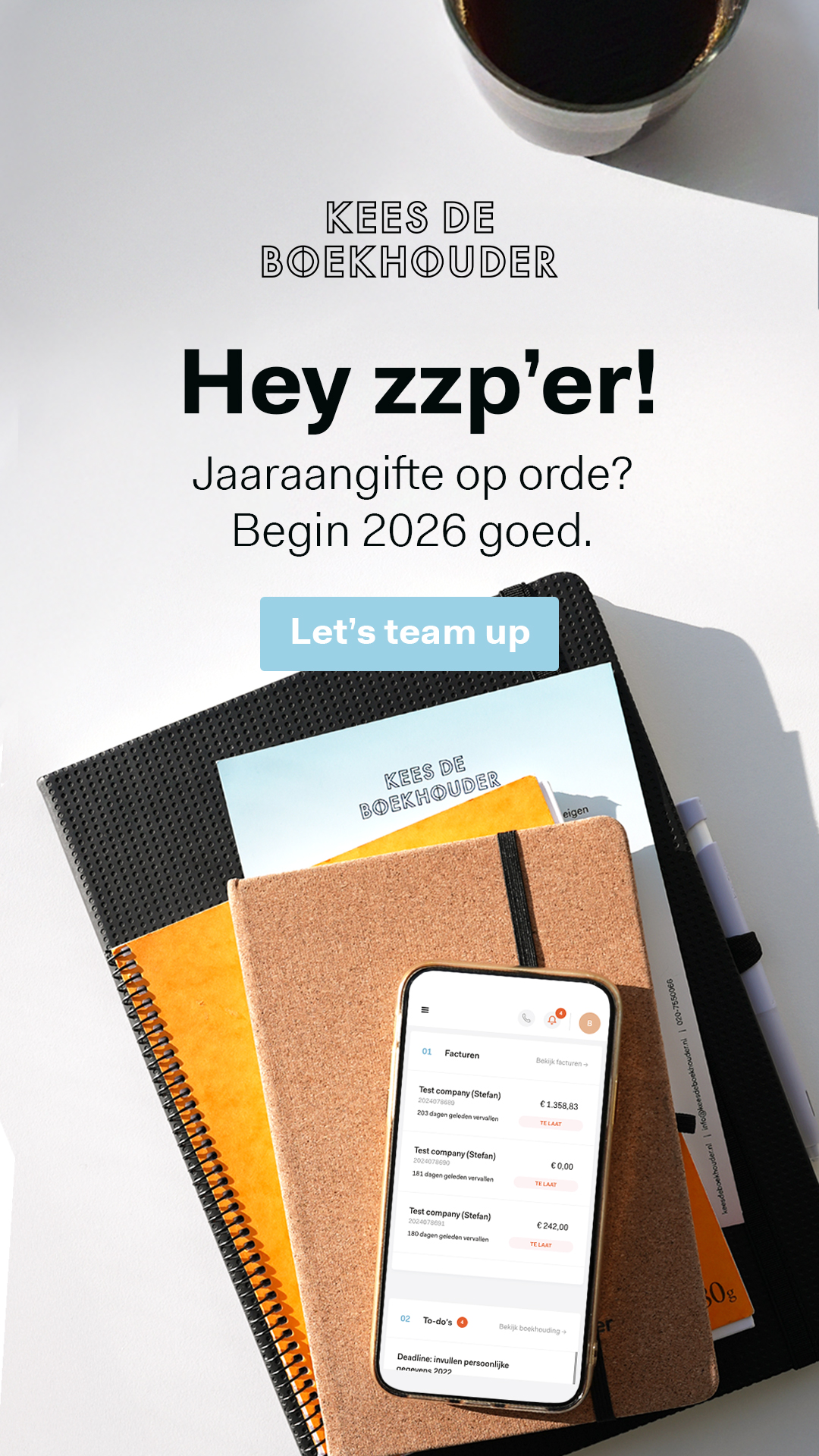 Kees de Boekhouder Facebook ad