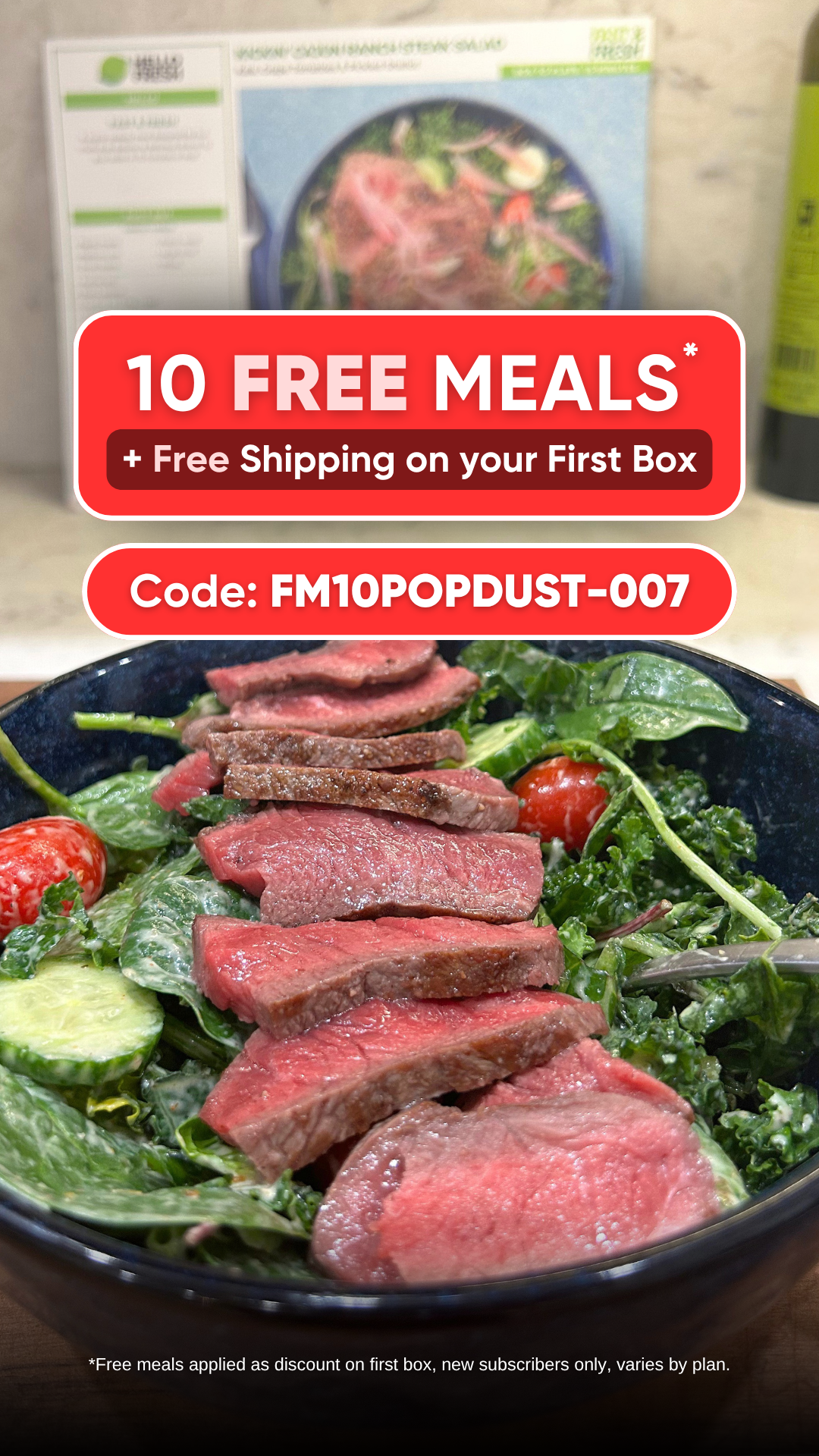 Popdust Facebook ad