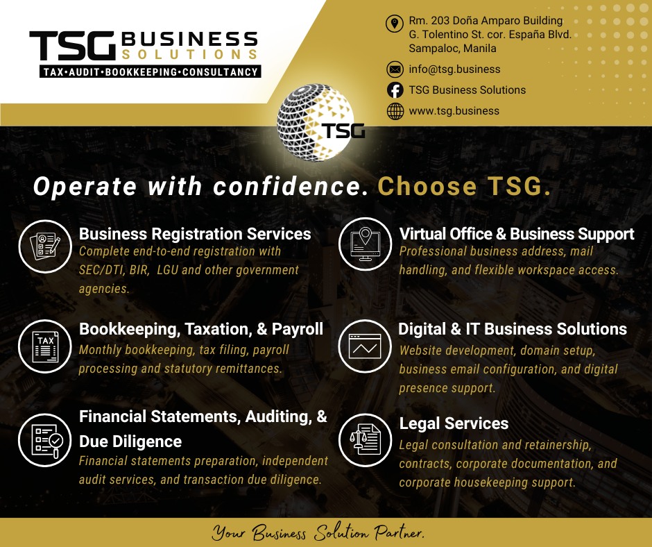 TSG Business Solutions Facebook ad: ๐ข๐ฝ๐ฒ๐ฟ๐ฎ๐๐ฒ ๐๐ถ๐๐ต ๐ฐ๐ผ๐ป๐ณ๐ถ๐ฑ๐ฒ๐ป๐ฐ๐ฒ.
