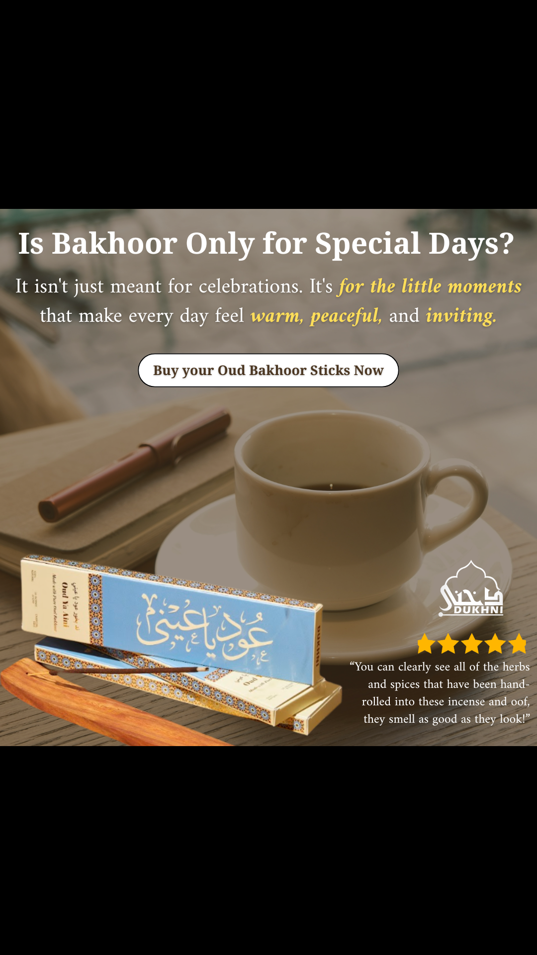 Dukhni Facebook ad