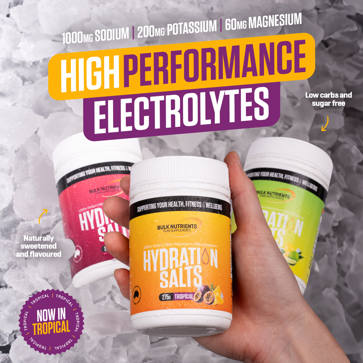 Bulk Nutrients Facebook ad