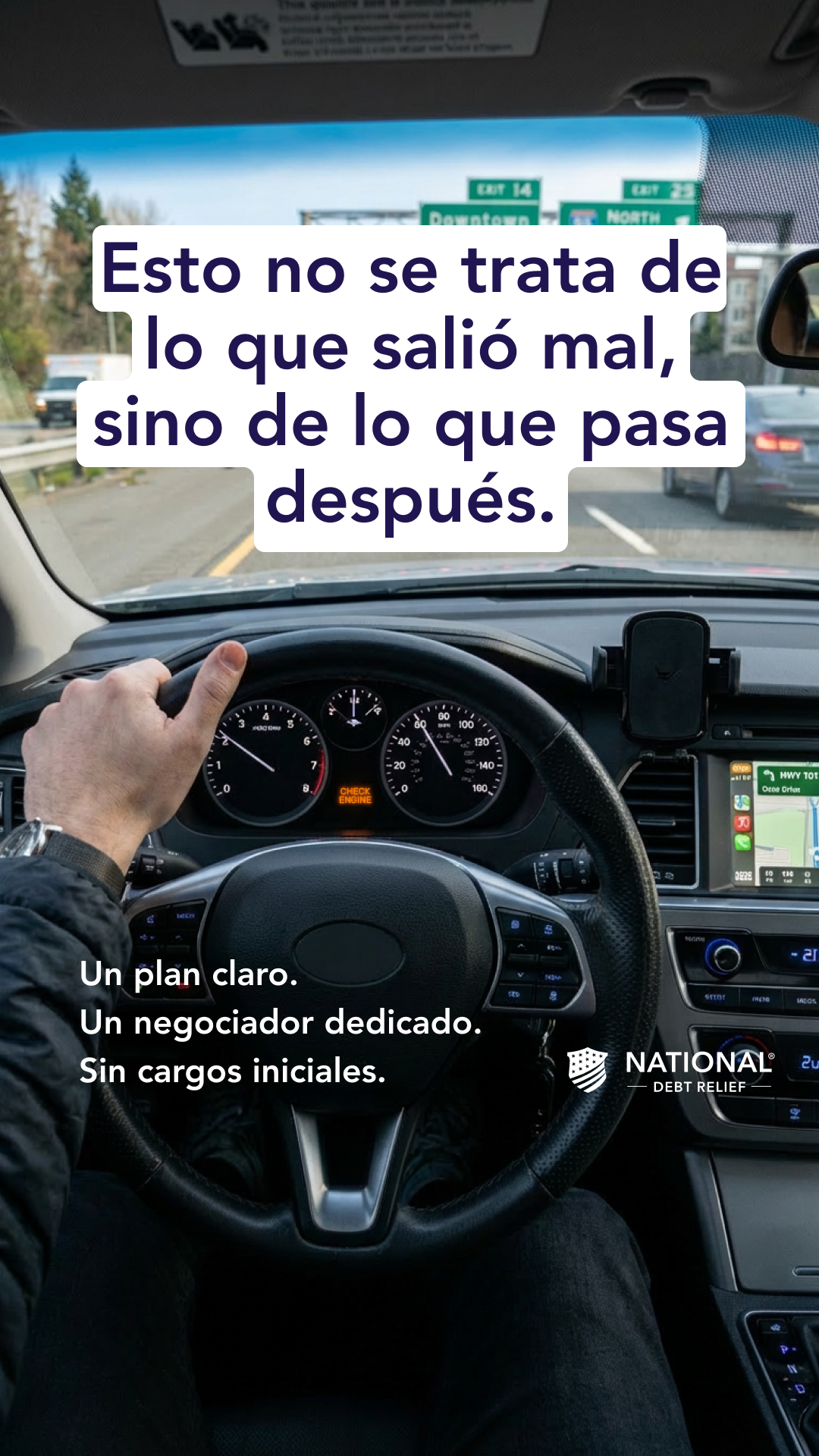 National Debt Relief Facebook ad