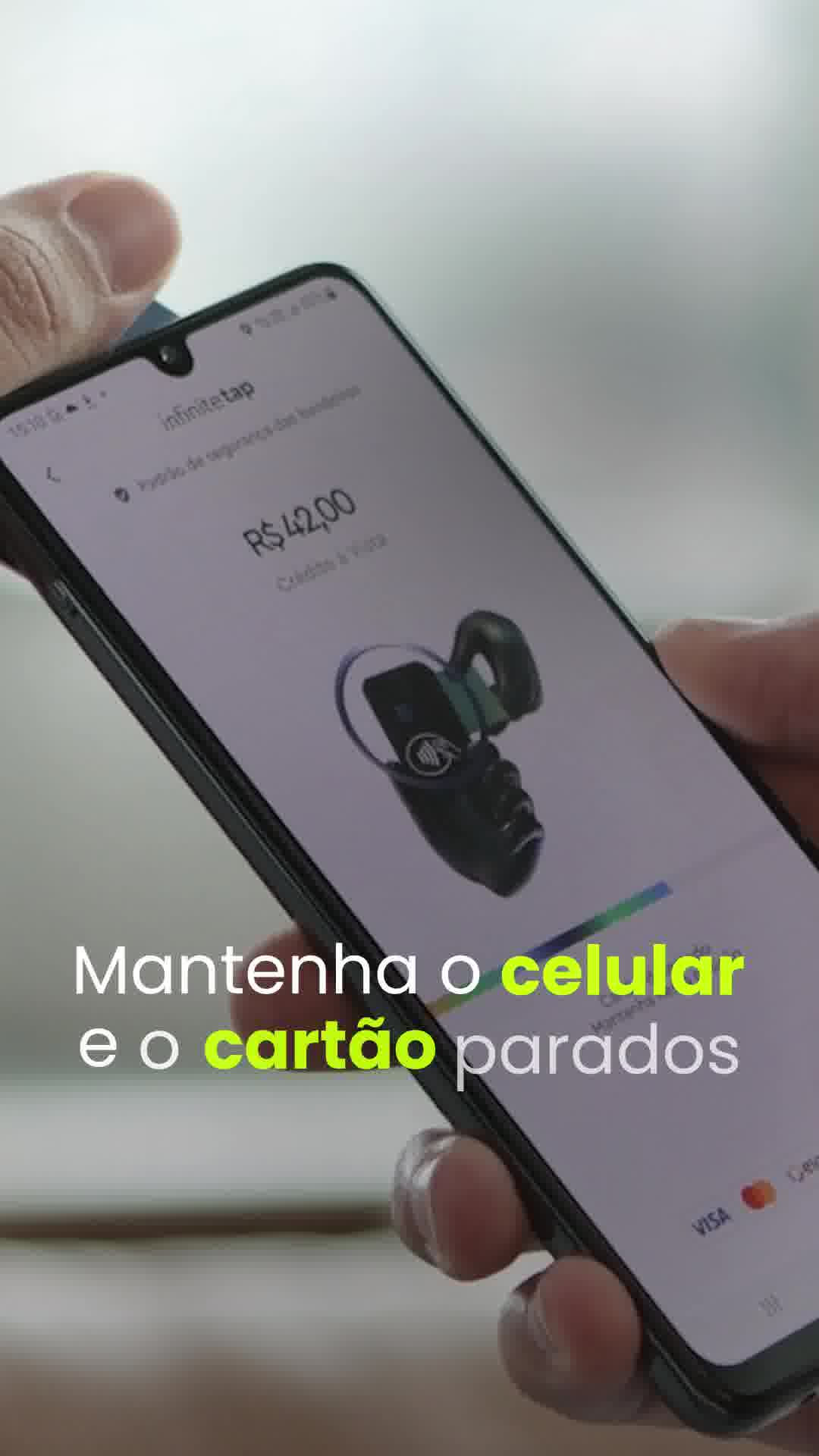 InfinitePay Facebook ad from Feb 18, 2026