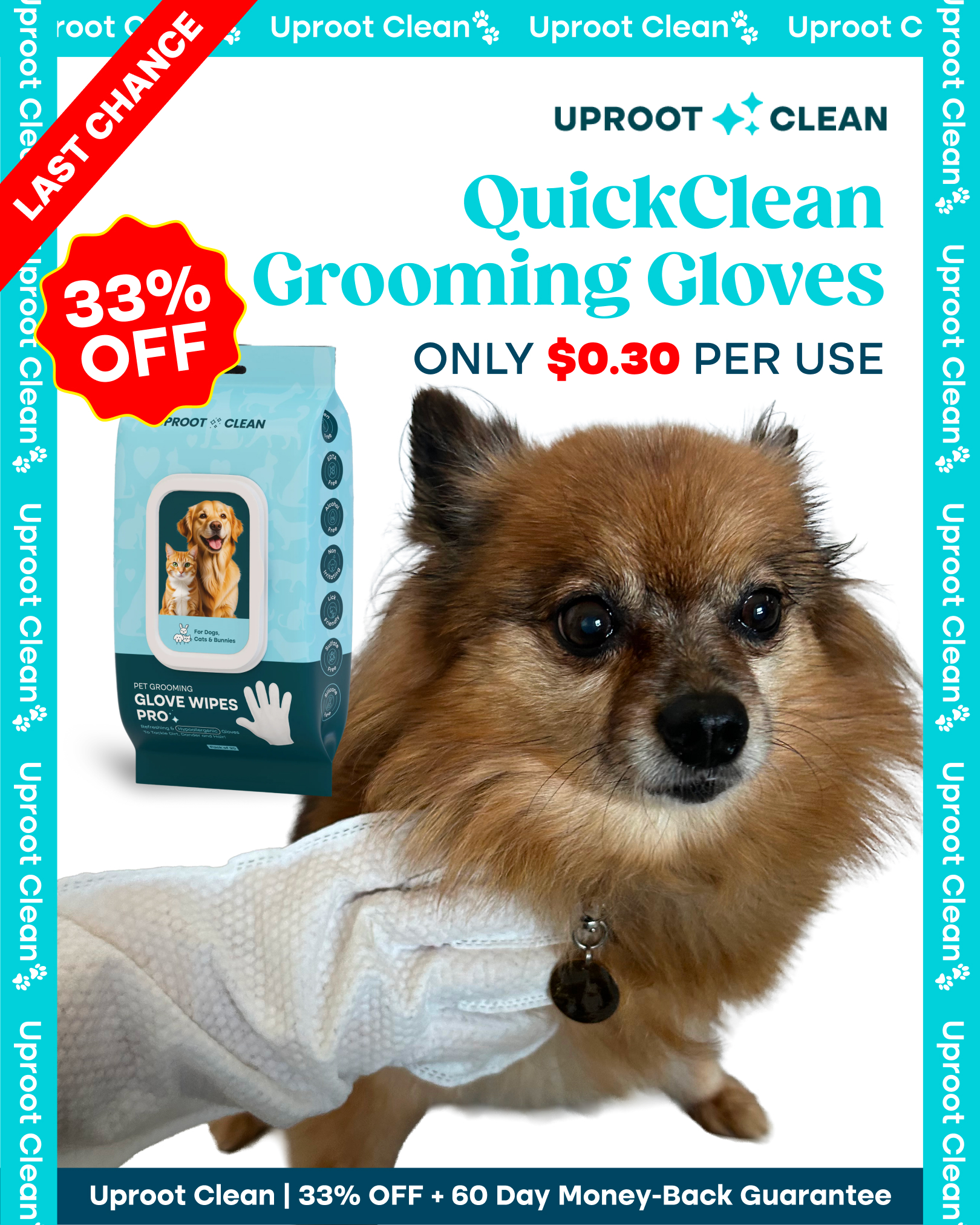 Uproot Clean Facebook ad