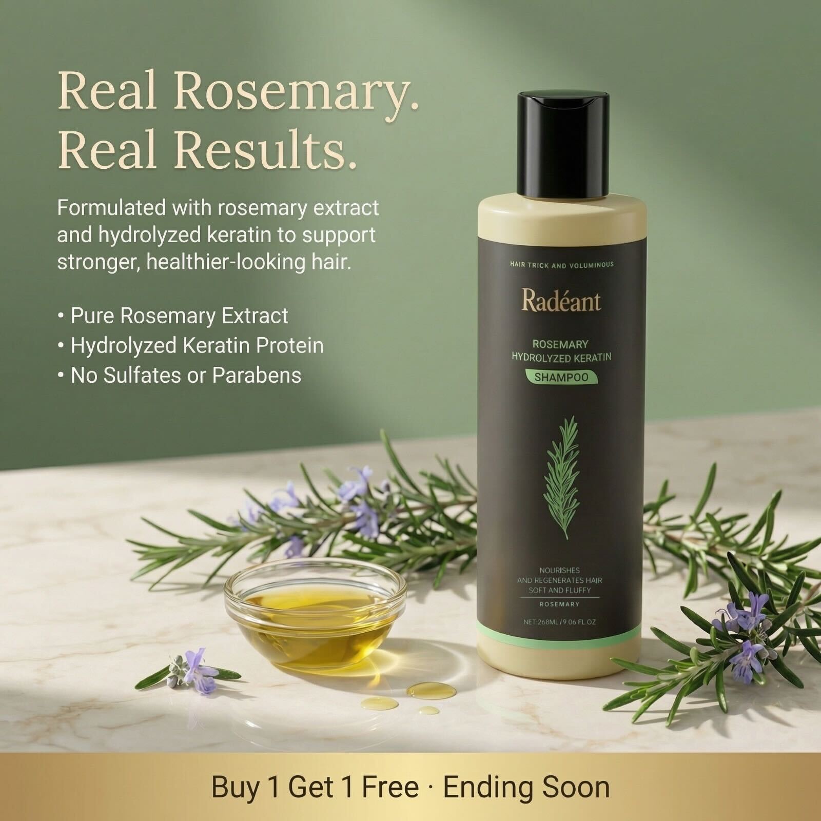 Radiant Root Facebook ad