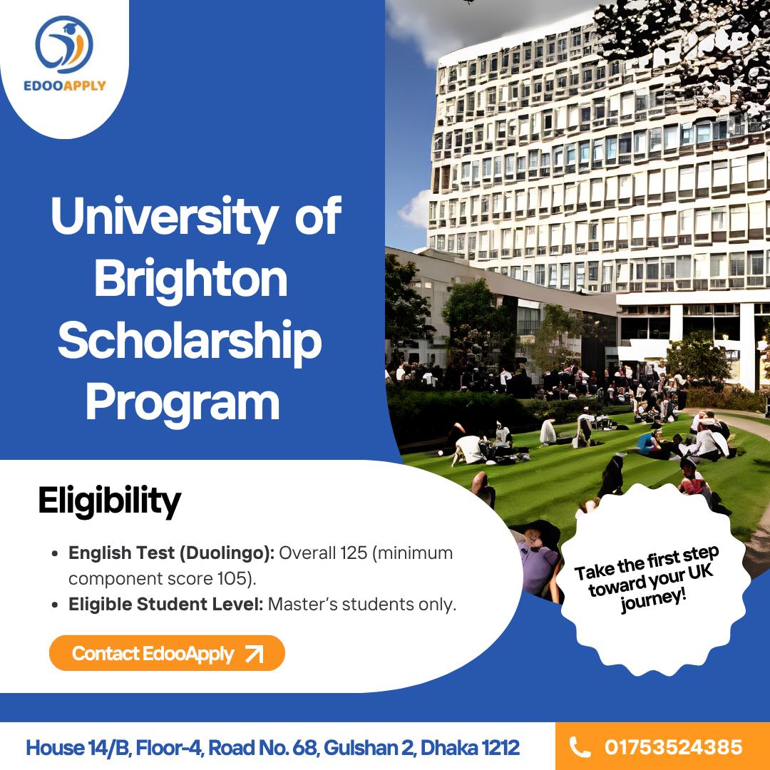 Edooapply Facebook ad: STUDY IN THE UK WITH SCHOLARSHIP SUPPORT