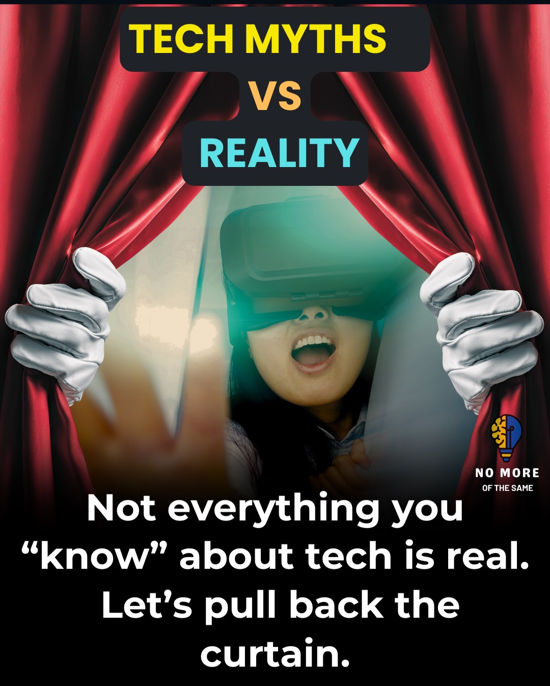 No More of the Same Facebook ad: Some myths feel harmless… until you realize how…