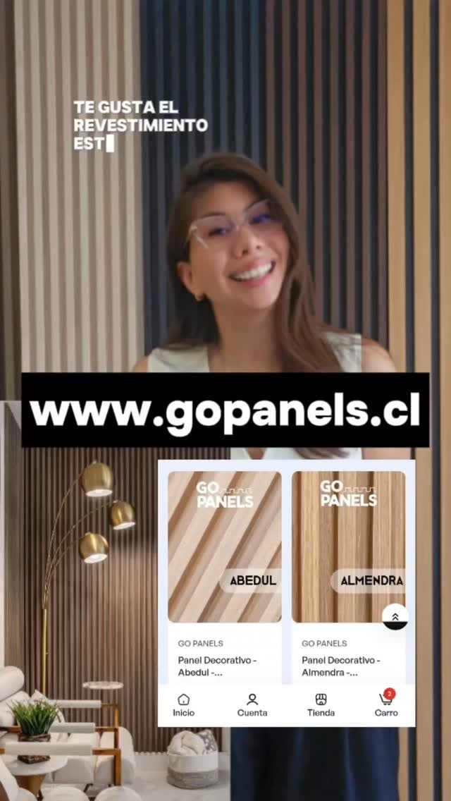 gopanels.cl Facebook ad: Nuevo Sitio Web!