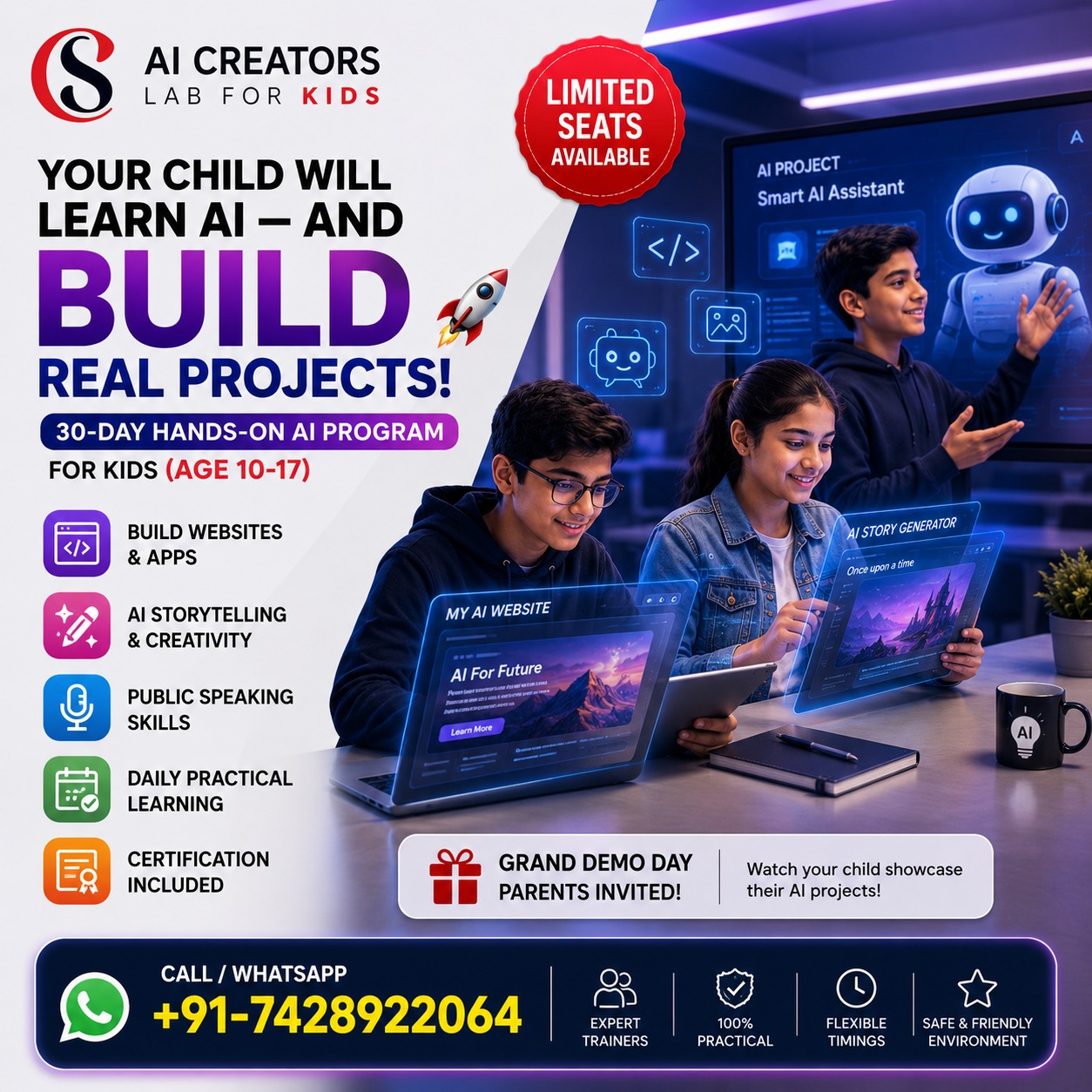 The Creations Scholar Facebook ad