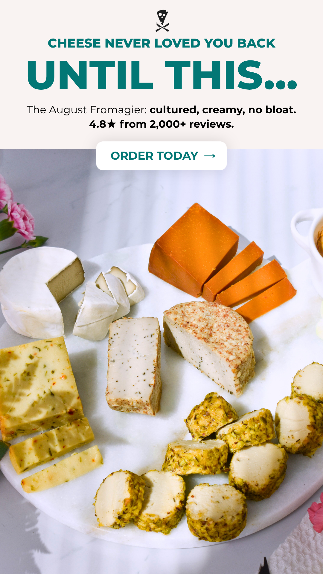 Rebel Cheese Facebook ad