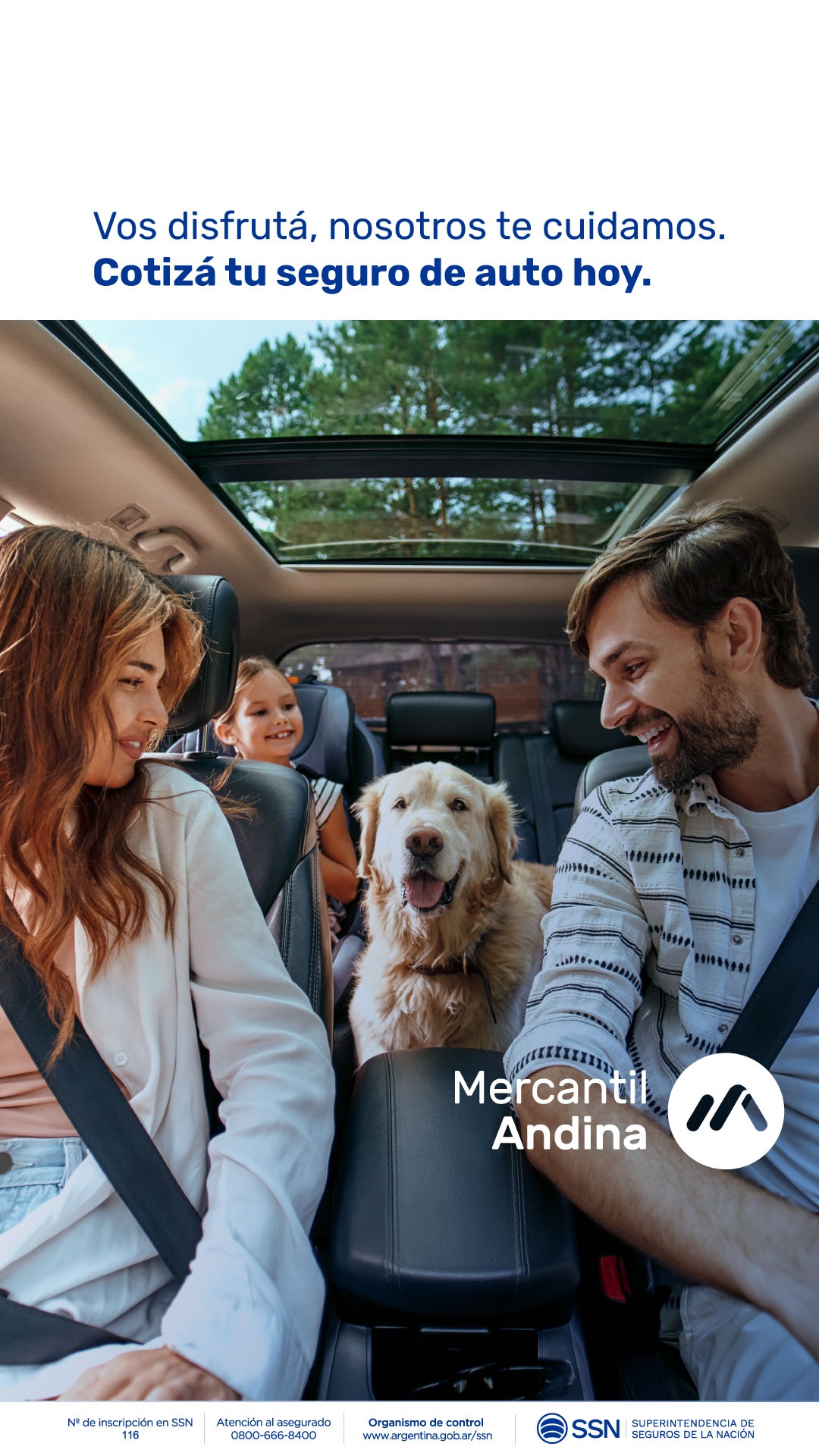 Mercantil Andina Seguros Facebook ad from Jul 31, 2024