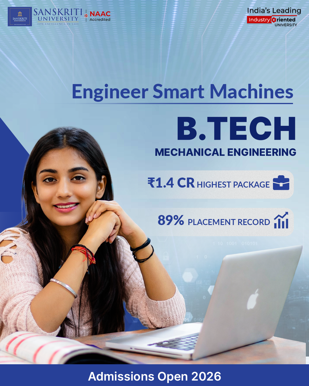 Sanskriti University Facebook ad