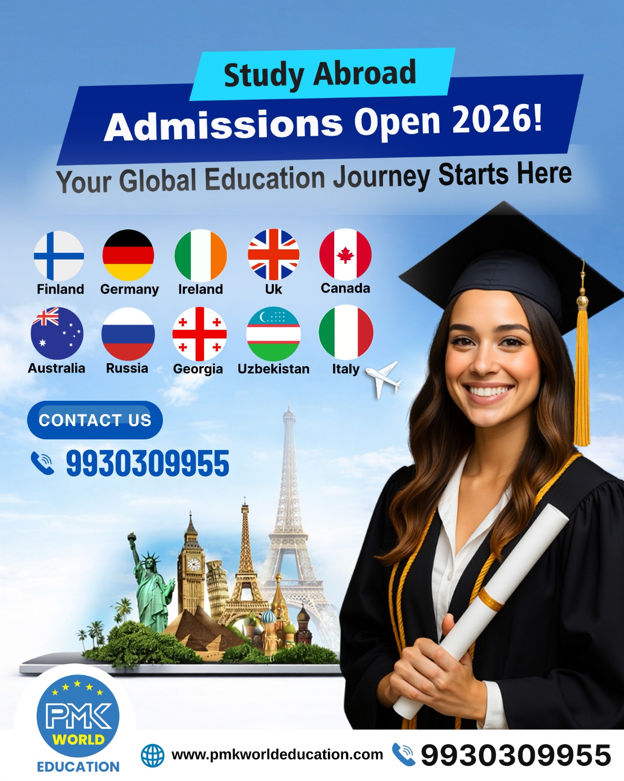 PMK World Education Facebook ad: Chat in Messenger