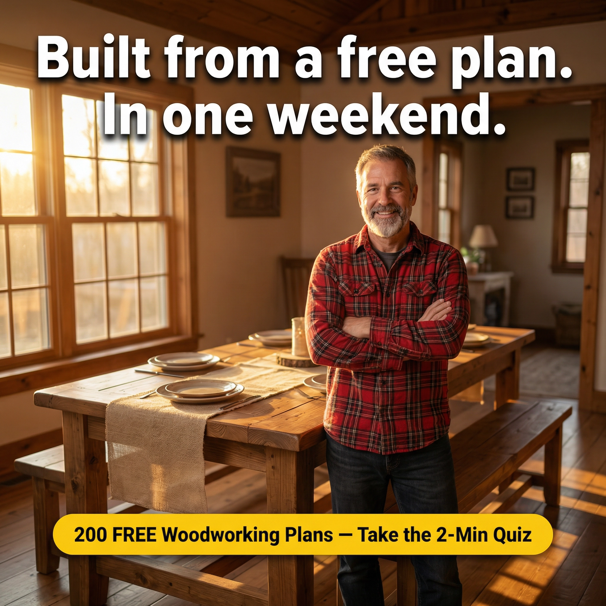 Everyday Home Projects Facebook ad: I Built It. A Squirrel Moved In.