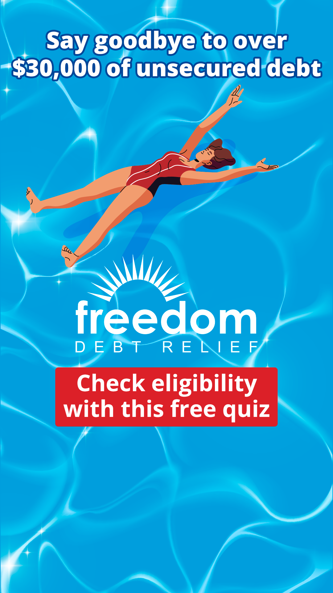 Freedom Debt Relief Facebook ad