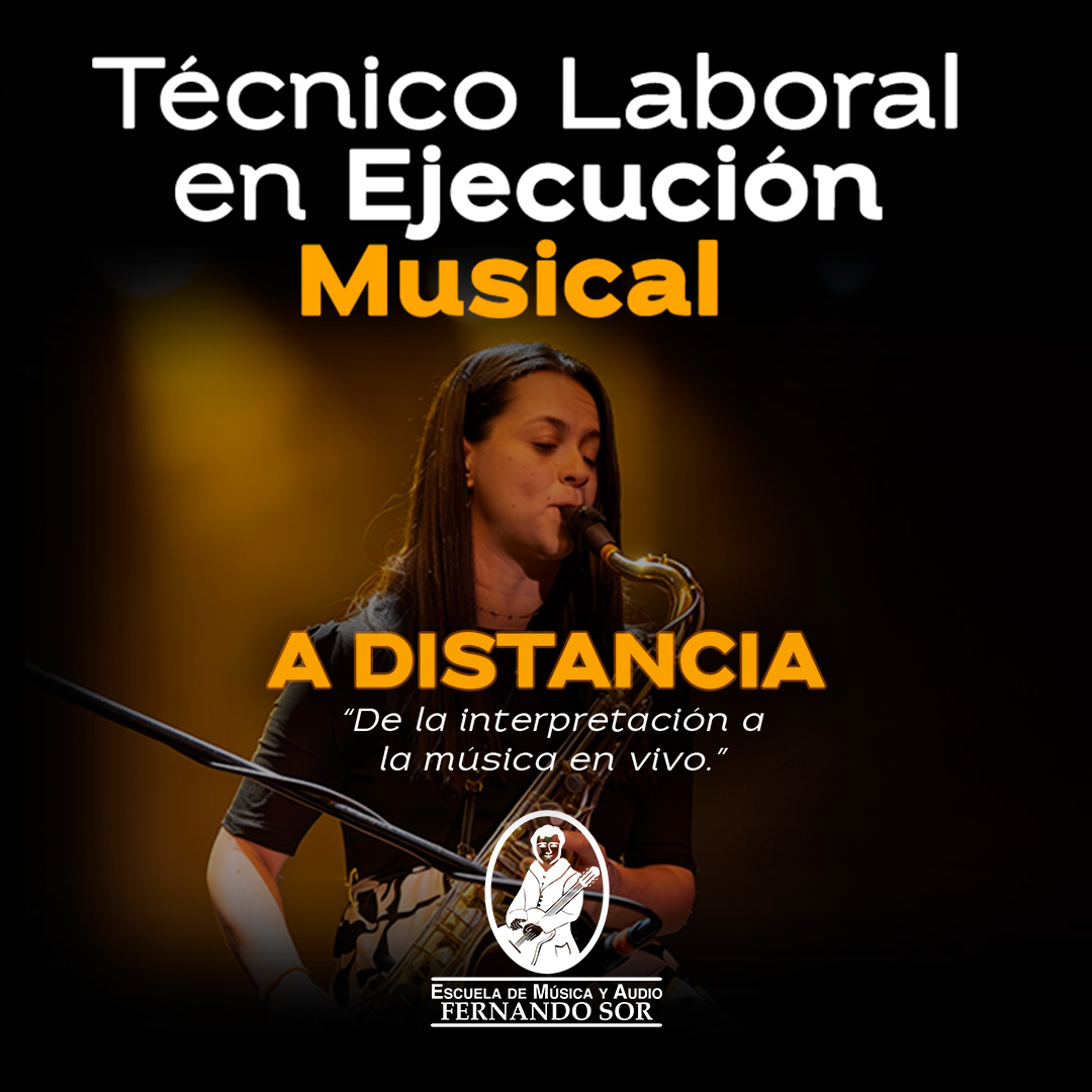 Escuela de Música y Audio Fernando Sor Facebook ad from May 29, 2026