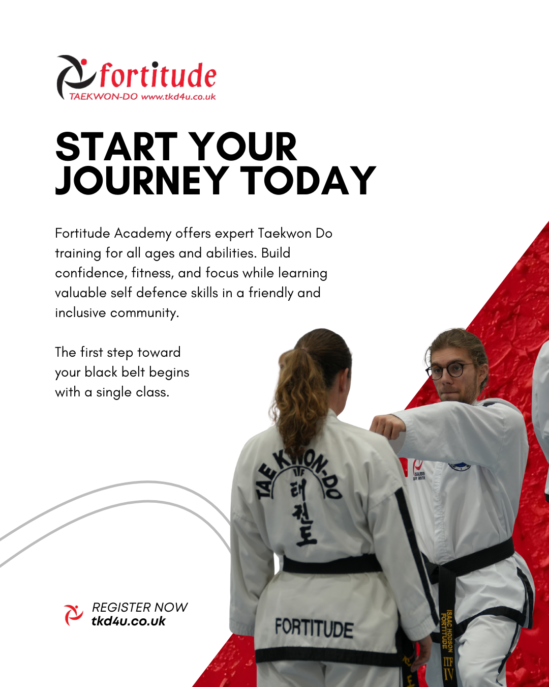 Fortitude Taekwondo Tunbridge Wells Facebook ad