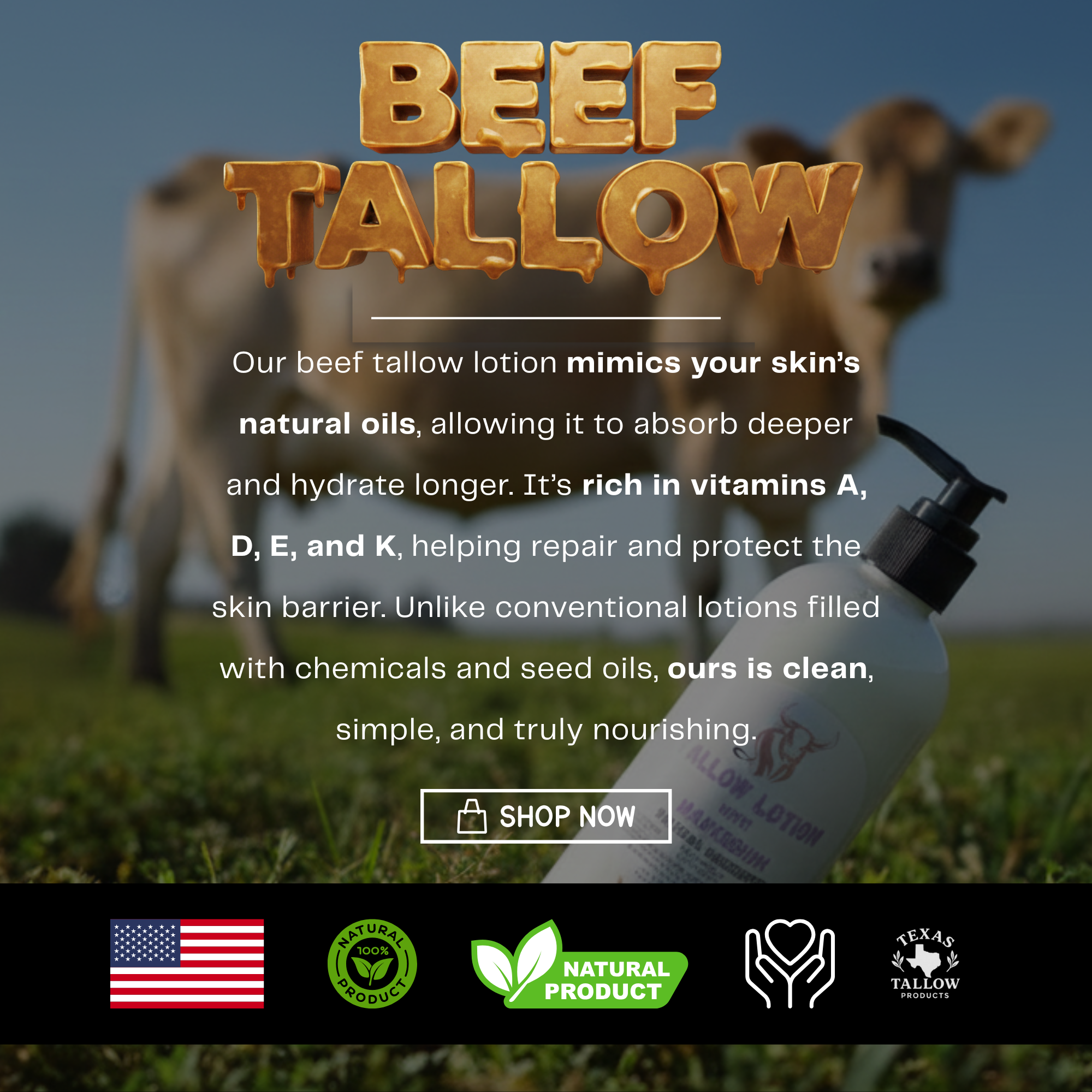 Texas Tallow Products Facebook ad