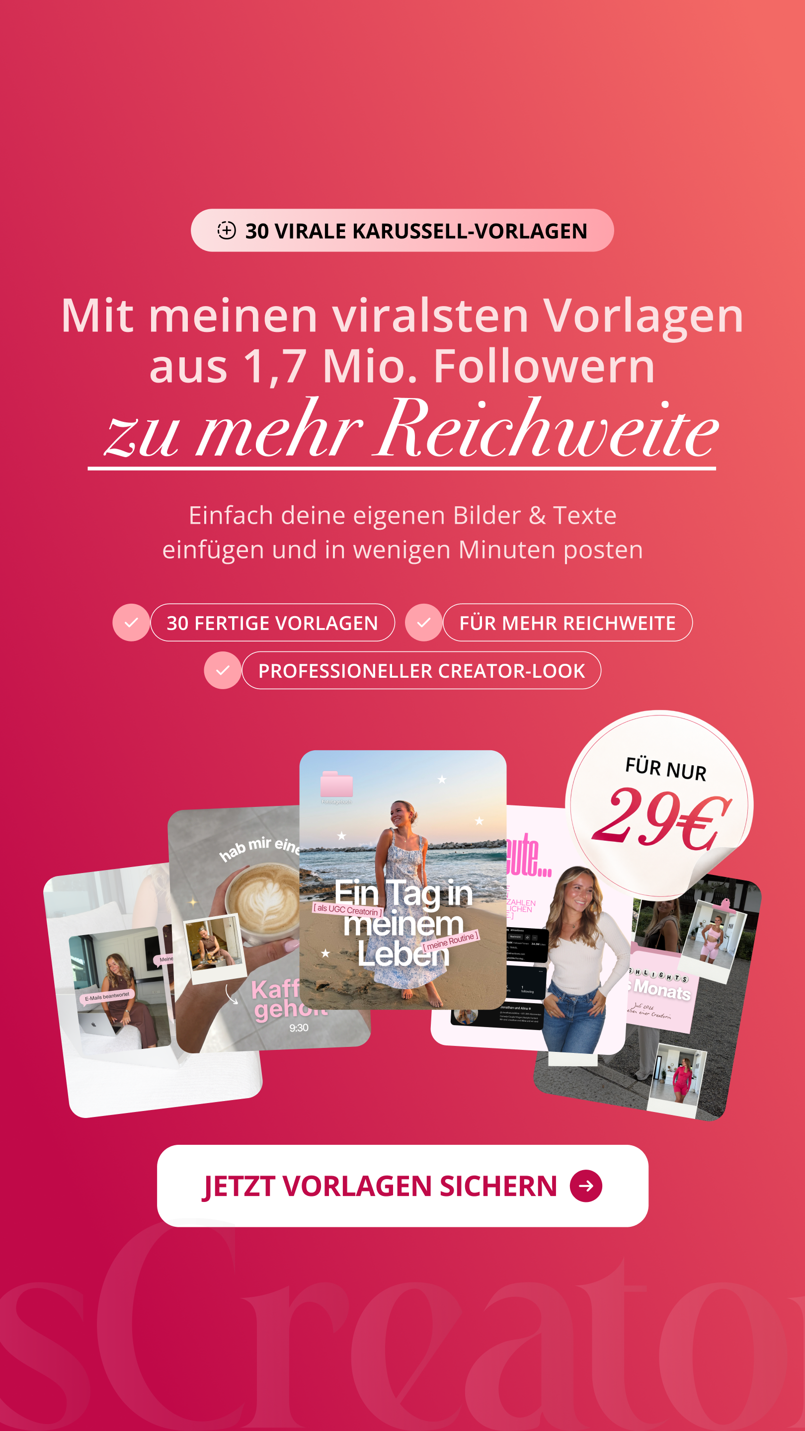 Alinas Creator Club Facebook ad