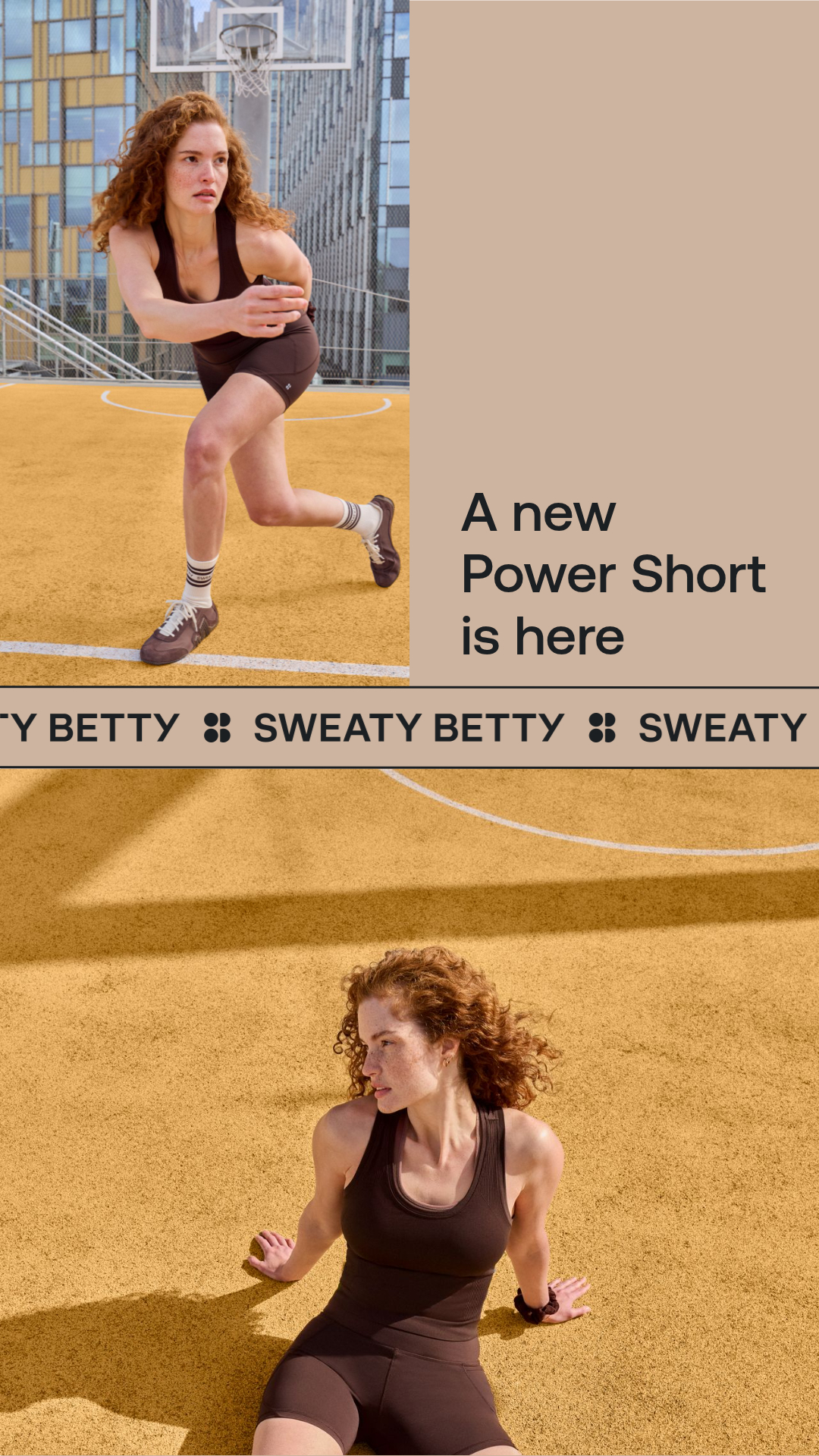 Sweaty Betty Facebook ad