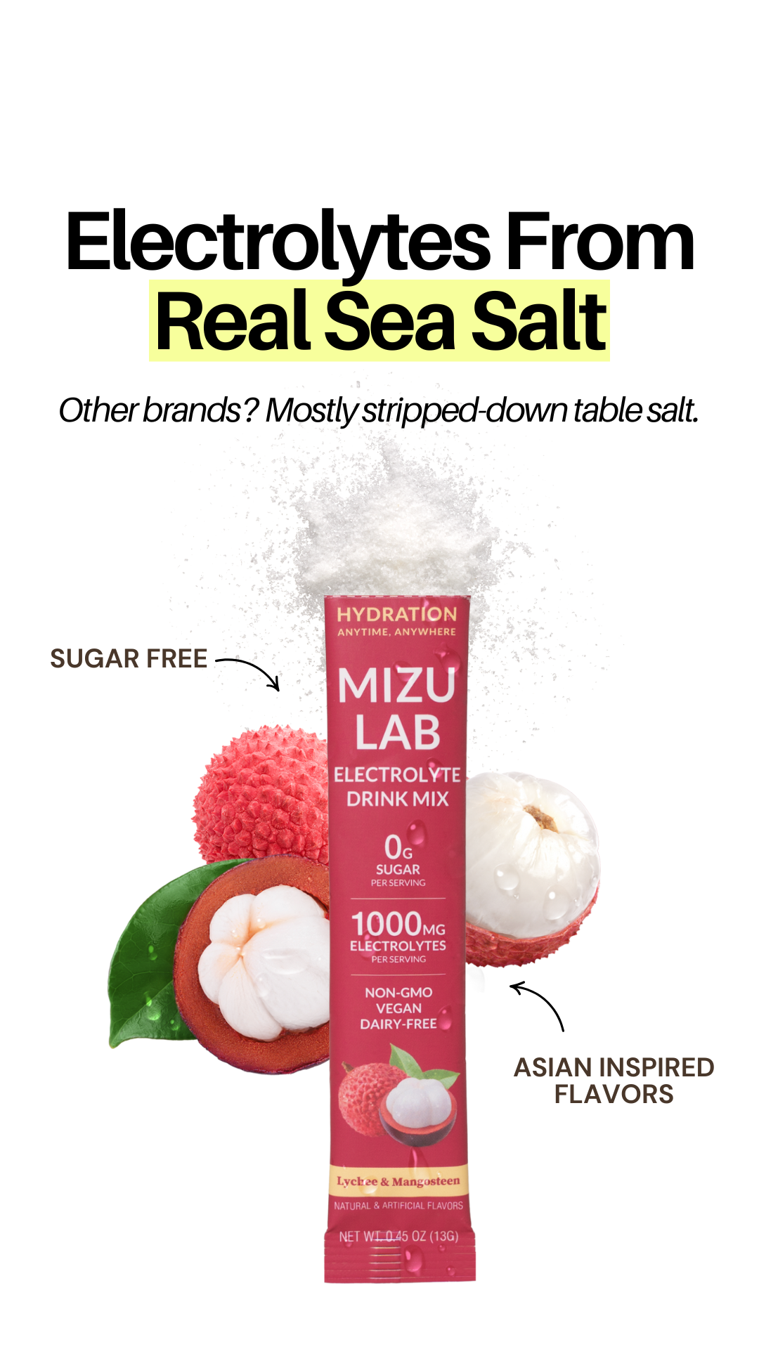 Mizu Lab Hydration Drink Mix Facebook ad