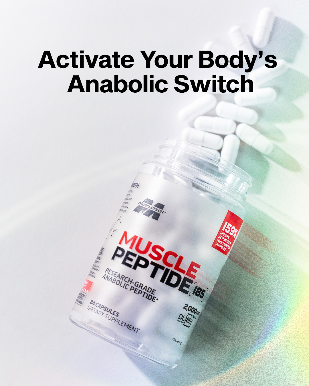 MuscleTech Facebook ad