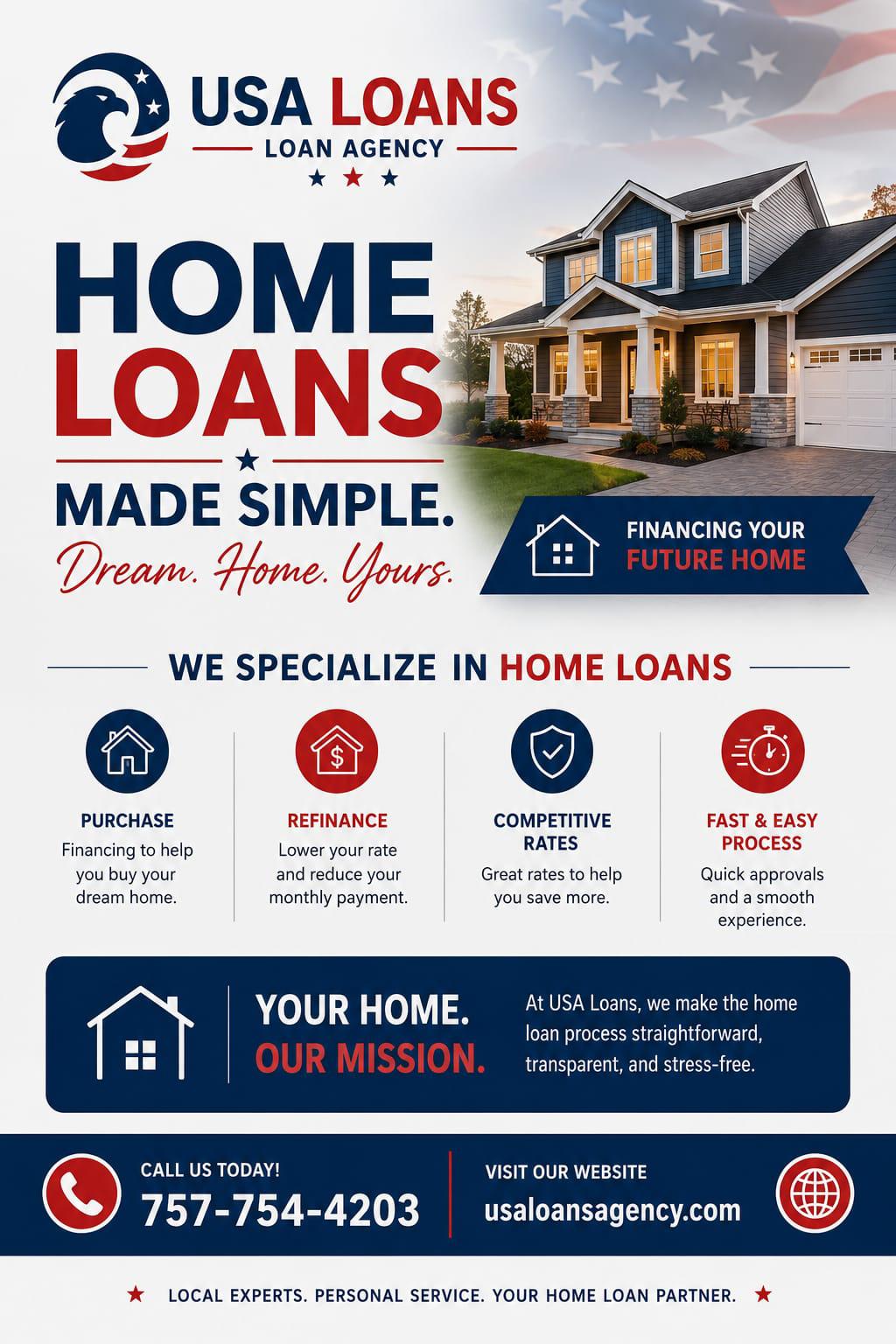 Usa-Loans Agen Facebook ad