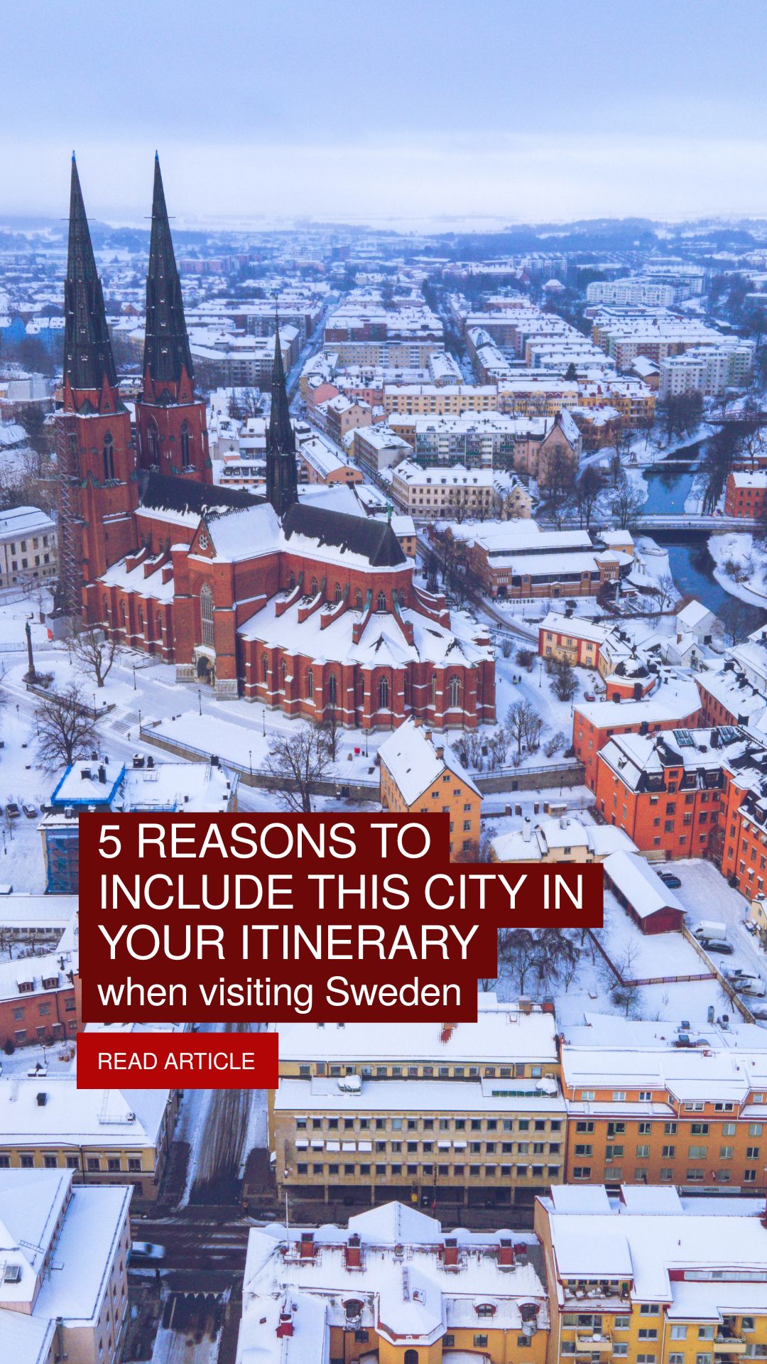 Destination Uppsala Facebook ad