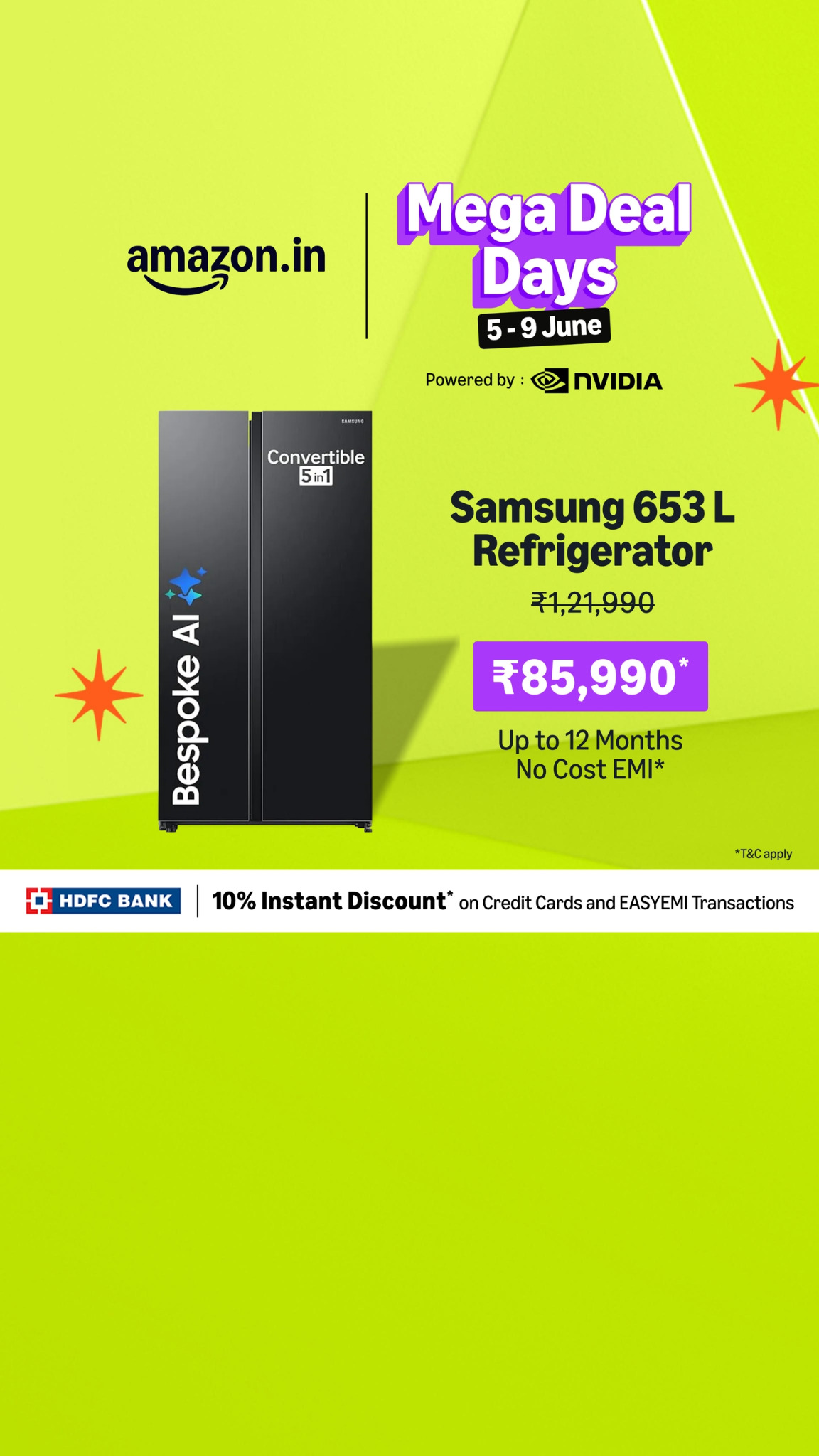 Amazon India Facebook ad