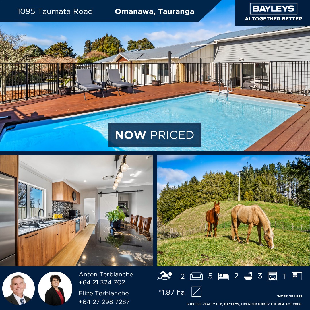 Anton & Elize Terblanche - Bayleys Real Estate Facebook ad: Anton Terblanche - Real Estate Agent in Tauranga | Bayleys…