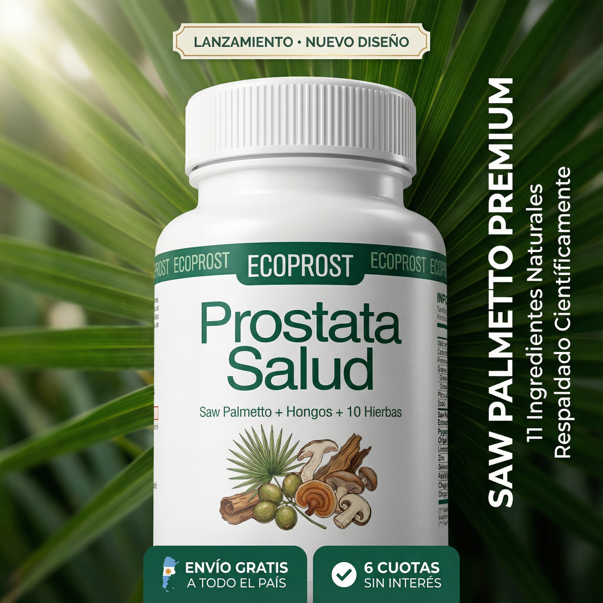 EcoLabs Facebook ad: Saw Palmetto Premium